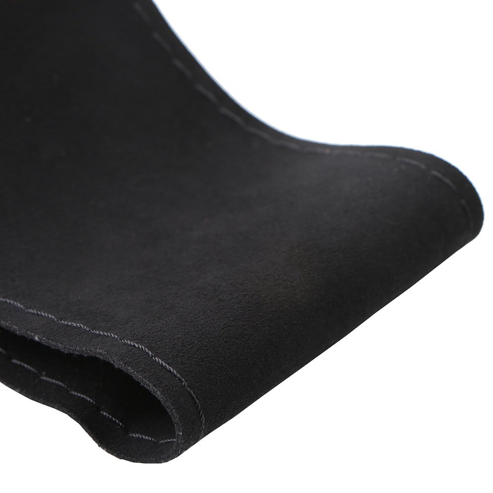 16.5 Inch Universal Suede Car Steering Wheel Cover - Non-Slip Fuzzy Steering Wheel Protector with Needle & Thread for Cars, Trucks & SUVs | Durable & Comfortable Grip for Safe Driving in All Weather Conditions