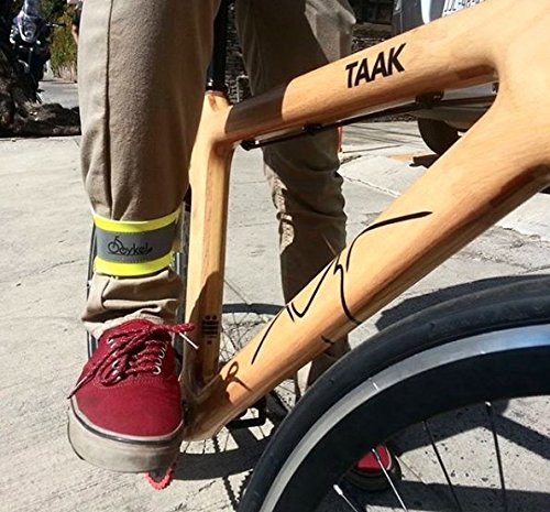 RFX Reflective Ankle Bands - High Visibility Safety Gear for Running, Cycling & Night Activities