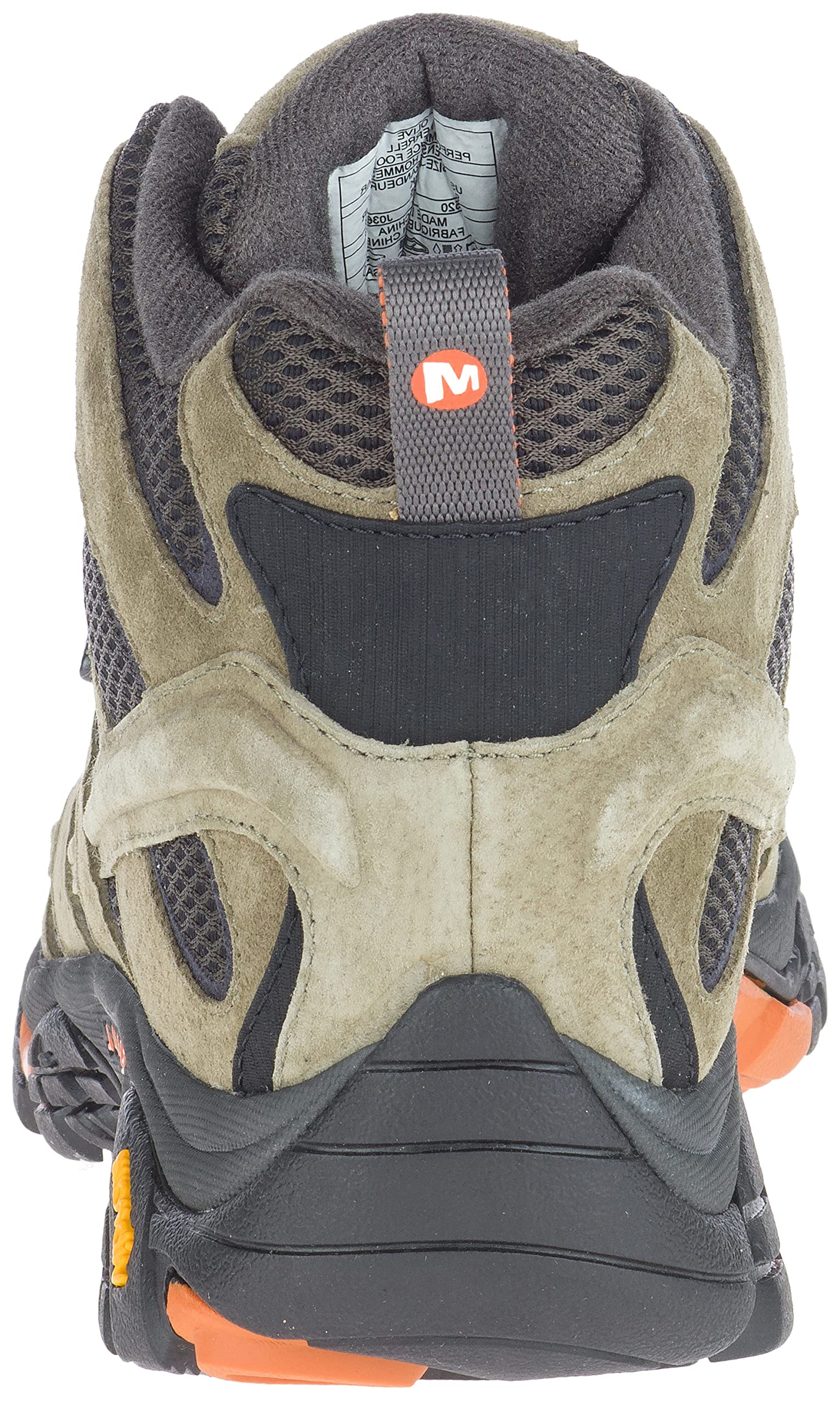 Merrell Men's Moab 2 Mid Waterproof Hiking Boots - Lightweight & Durable Outdoor Shoes for Trail Walking, Camping & Mountain Trekking