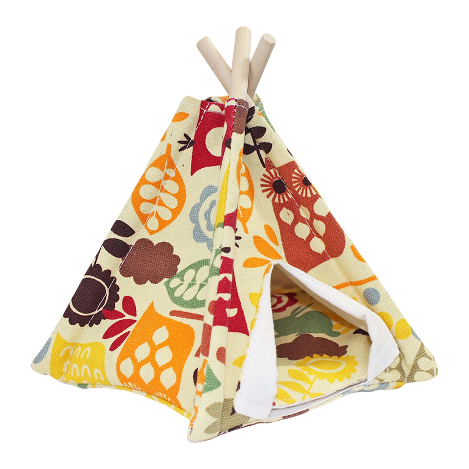 Kids Teepee Tent - Play Tent for Children, Indoor & Outdoor Playhouse, Cotton Canvas Tent for Boys & Girls - Perfect for Playroom, Bedroom, or Backyard Adventures