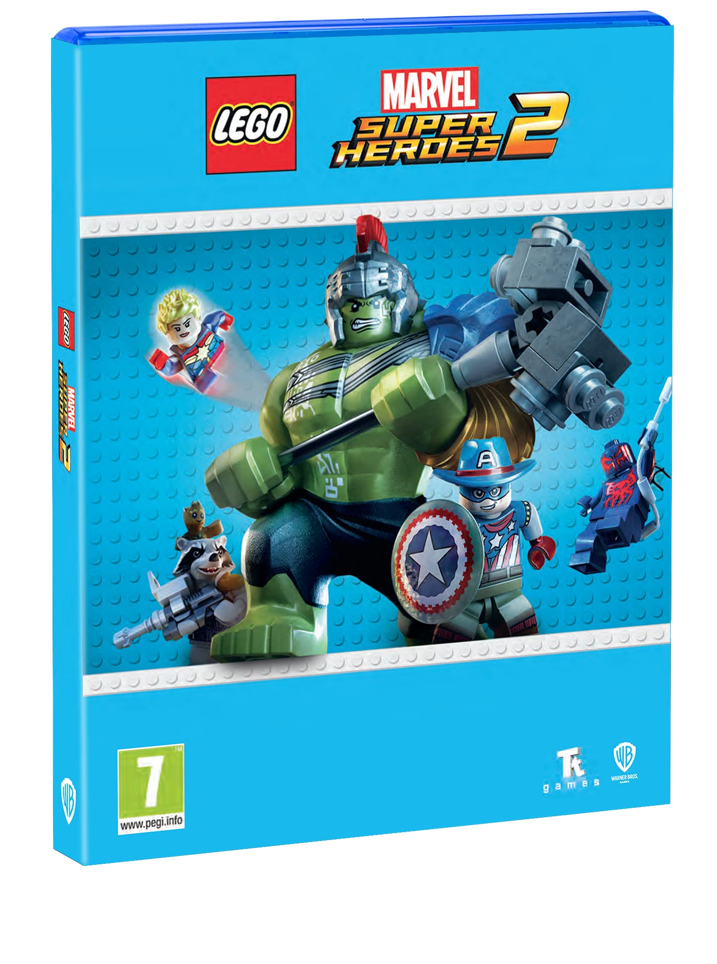 LEGO Marvel Super Heroes 2 PS4 Game with Amazon Exclusive DLC - Action-Packed Superhero Adventure for Kids & Adults | Perfect for Family Game Nights & Marvel Fans