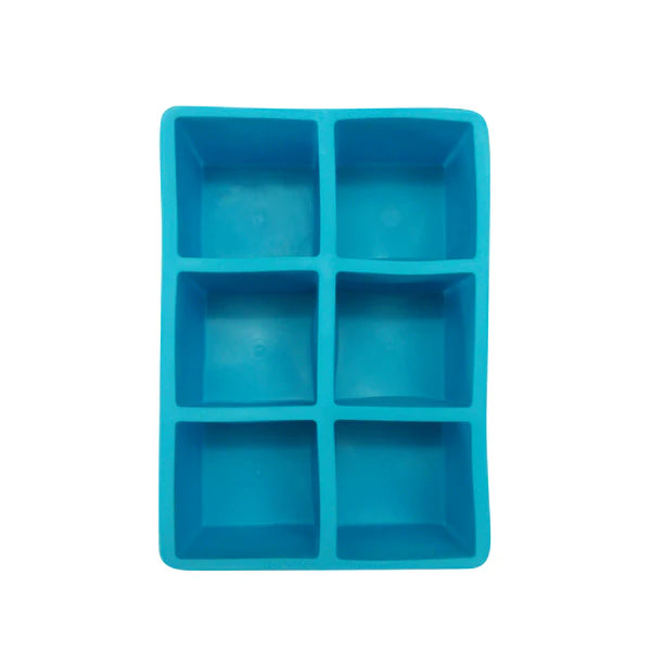 Premium Silicone Ice Cube Tray - 6 Unique 2-Inch Shapes for Cocktails, Whiskey & Drinks | Perfect for Home Bars, Parties & Entertaining