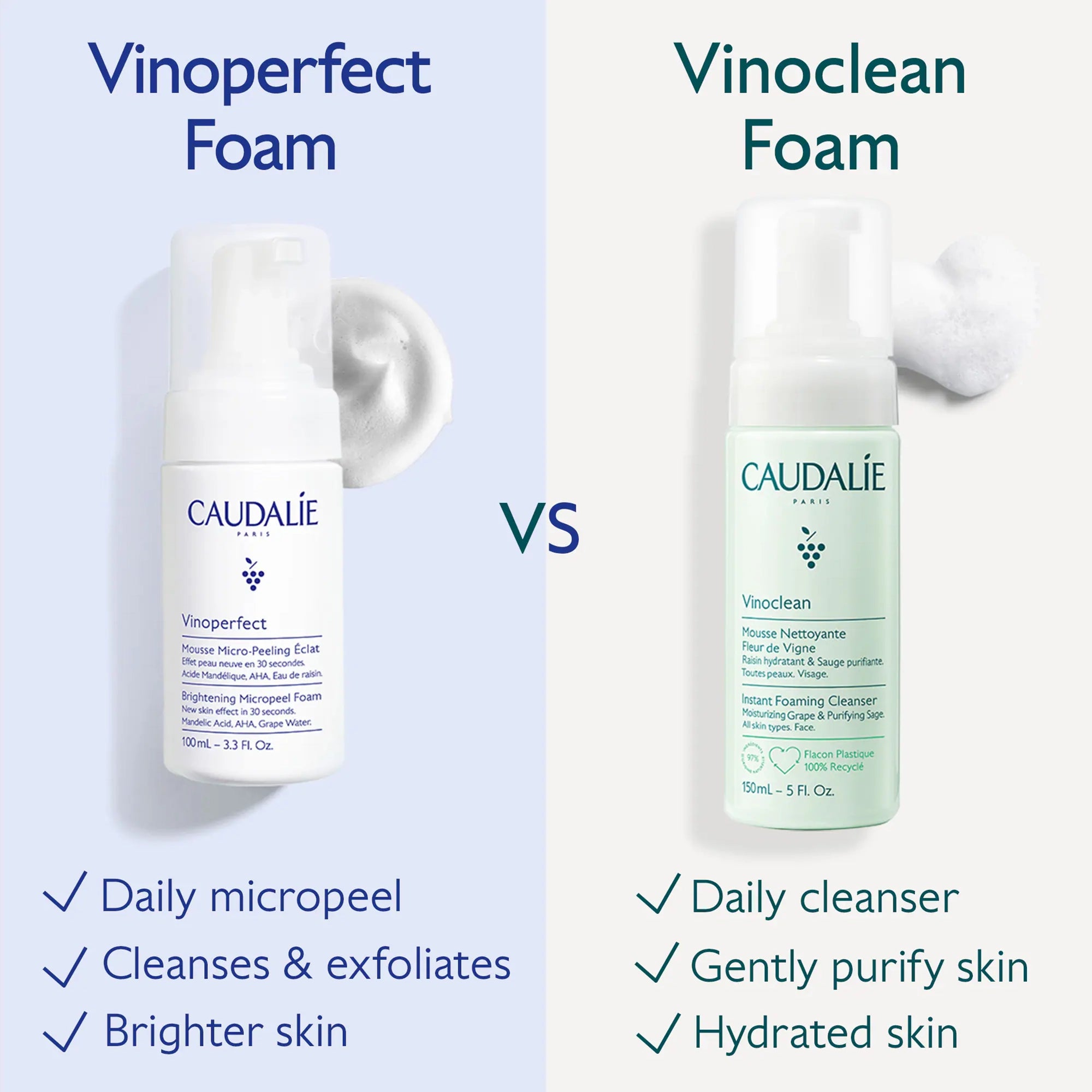 Caudalie Vinoperfect Instant Brightening Micropeel - Glycolic Acid Exfoliating Treatment for Glowing Skin | Brightens, Smooths & Evens Tone | Perfect for Daily Skincare Routine & Pre-Makeup Prep