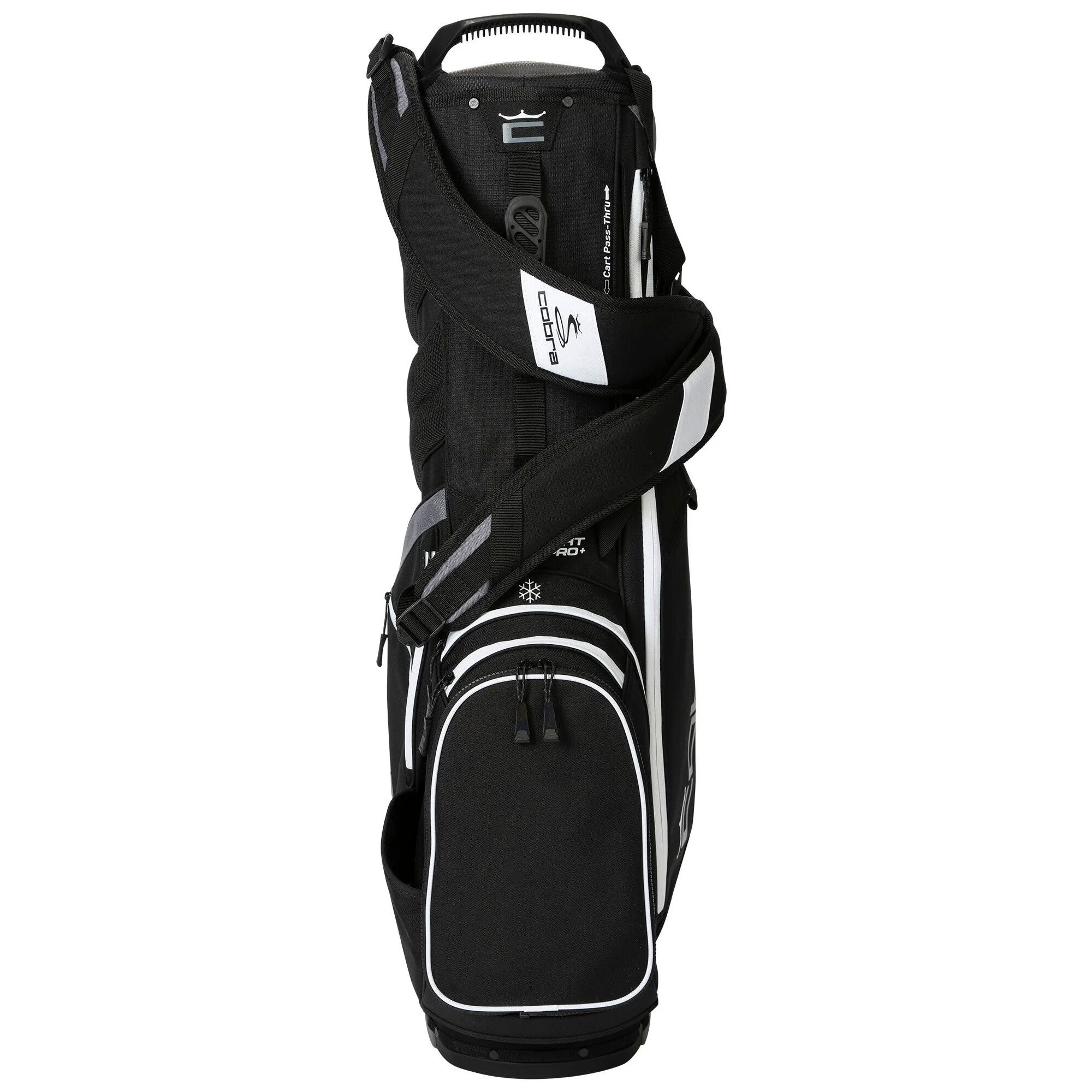 Cobra Ultralight Pro+ Golf Stand Bag - Lightweight Golf Bag with 4-Way Divider, Dual Straps & 7 Pockets - Perfect for Walking Golfers & Course Play