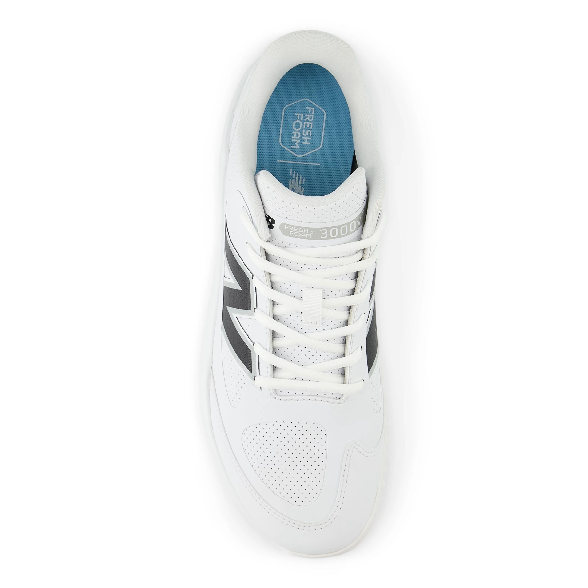 New Balance 3000v7 White Turf Trainer - Lightweight Running Shoes for Men & Women - Perfect for Gym, Jogging, and Outdoor Workouts