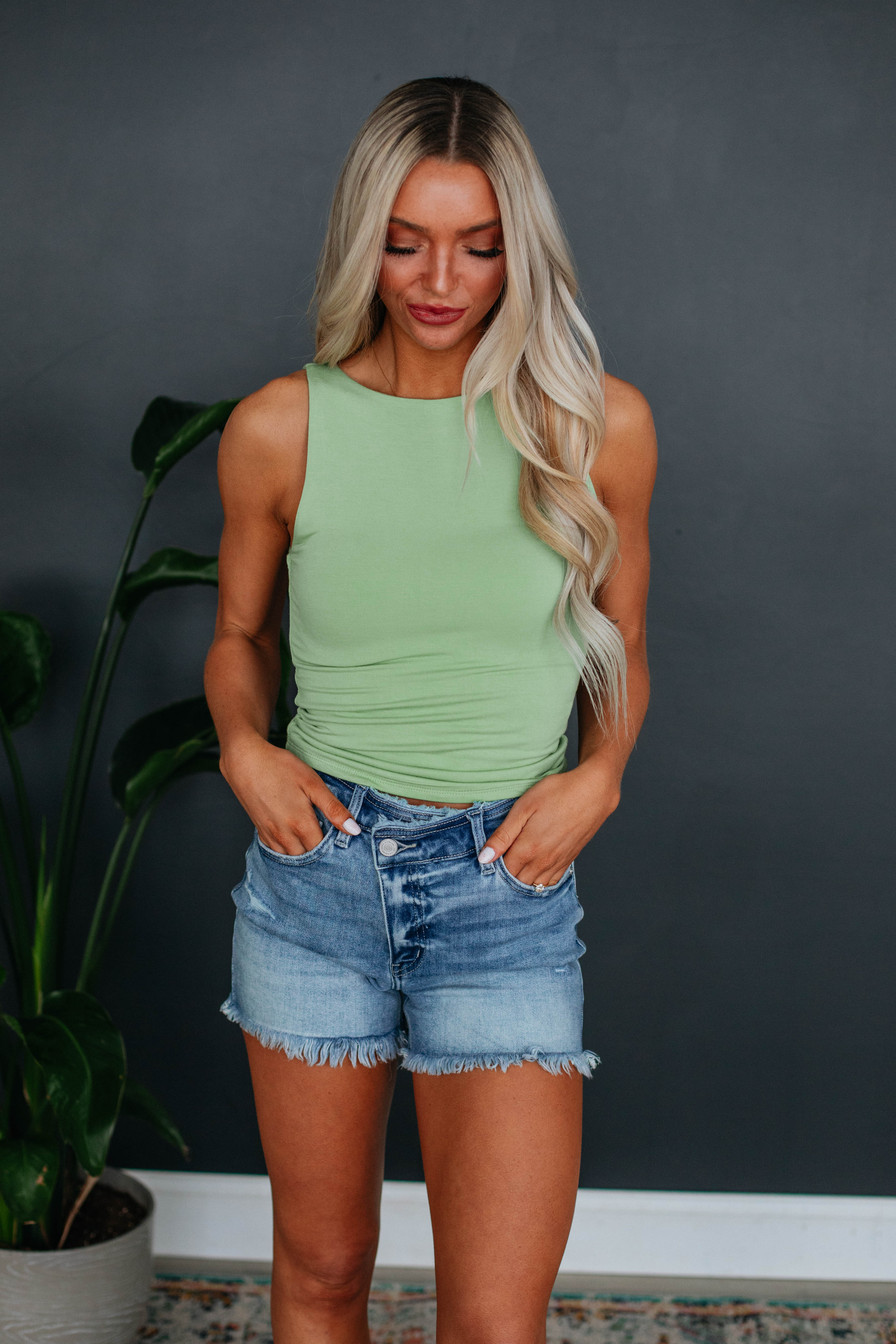 Ariel Basic Tank Top for Women - Soft Cotton Comfort Fit Casual Tee - Perfect for Yoga, Workouts, and Everyday Wear