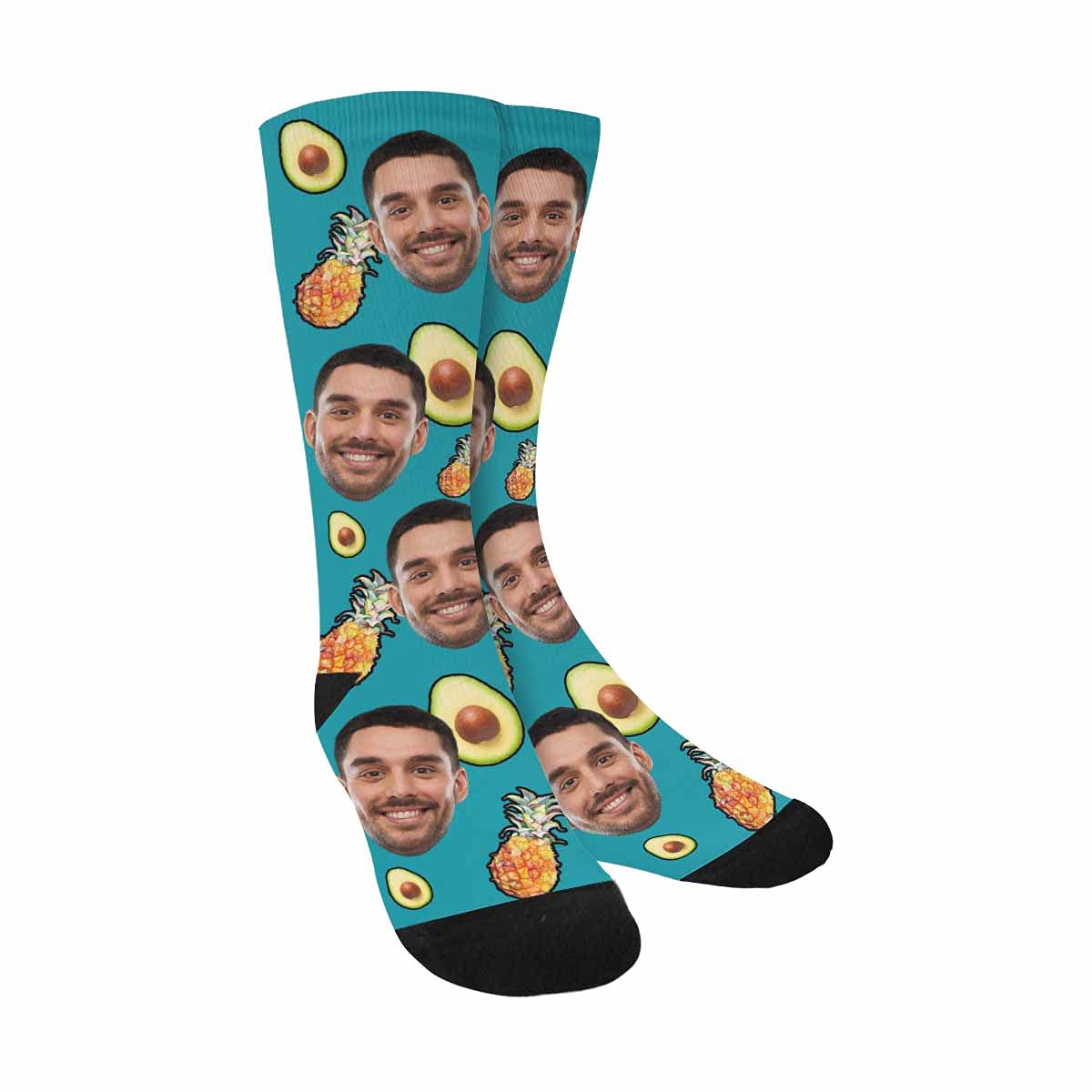 Custom Personalized Photo Pet Face Socks for Men & Women - Unique Unisex Customized Novelty Socks with Your Picture - Perfect Gift for Pet Lovers, Couples & Sock Enthusiasts (Great for Birthdays, Anniversaries & Holidays)
