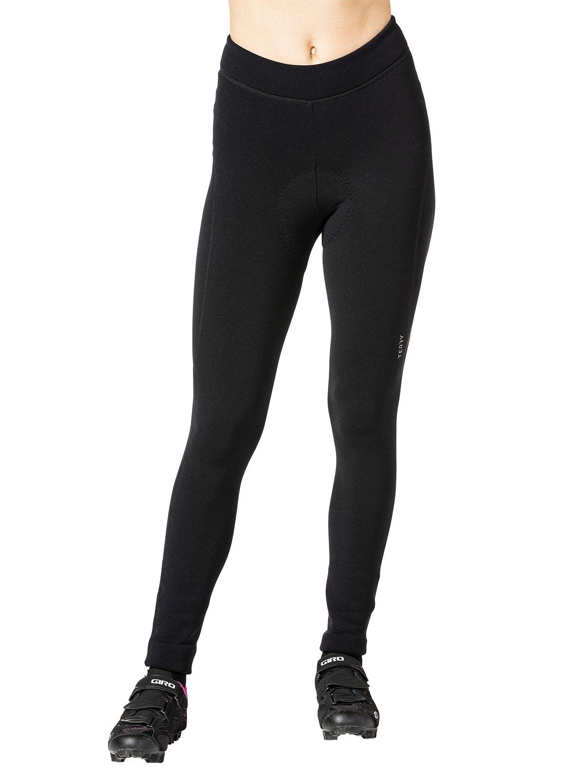 Thermal Cycling Padded Bike Pants for Women - Pro Fleece-Lined Biking Tights with 29