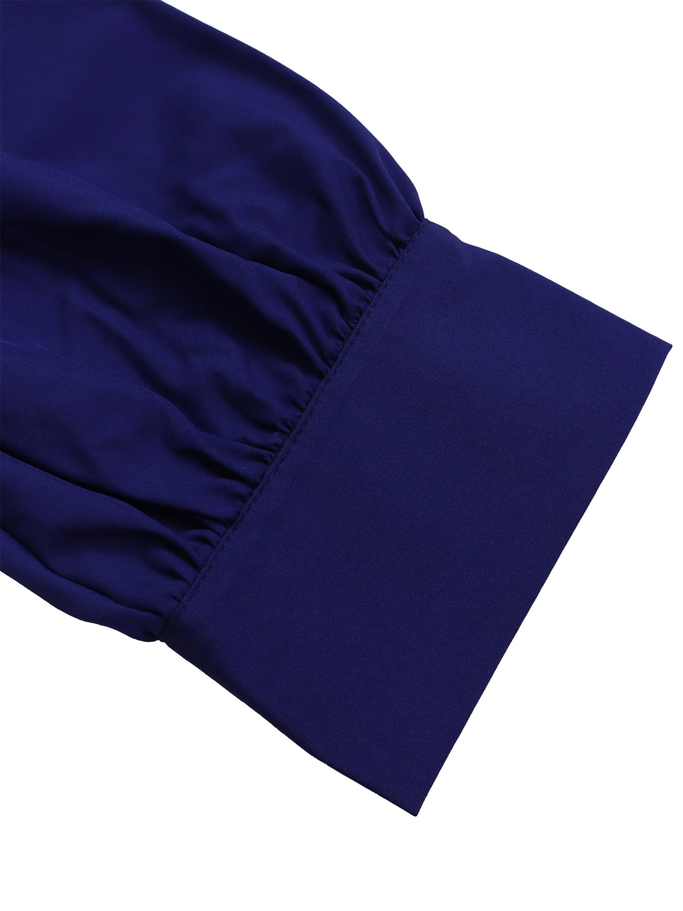 Elainone Women's 3/4 Sleeve Flared A-Line Dress with Belt - Wedding Guest, Casual, Semi-Formal & Office Wear - Perfect for Parties, Work & Special Occasions