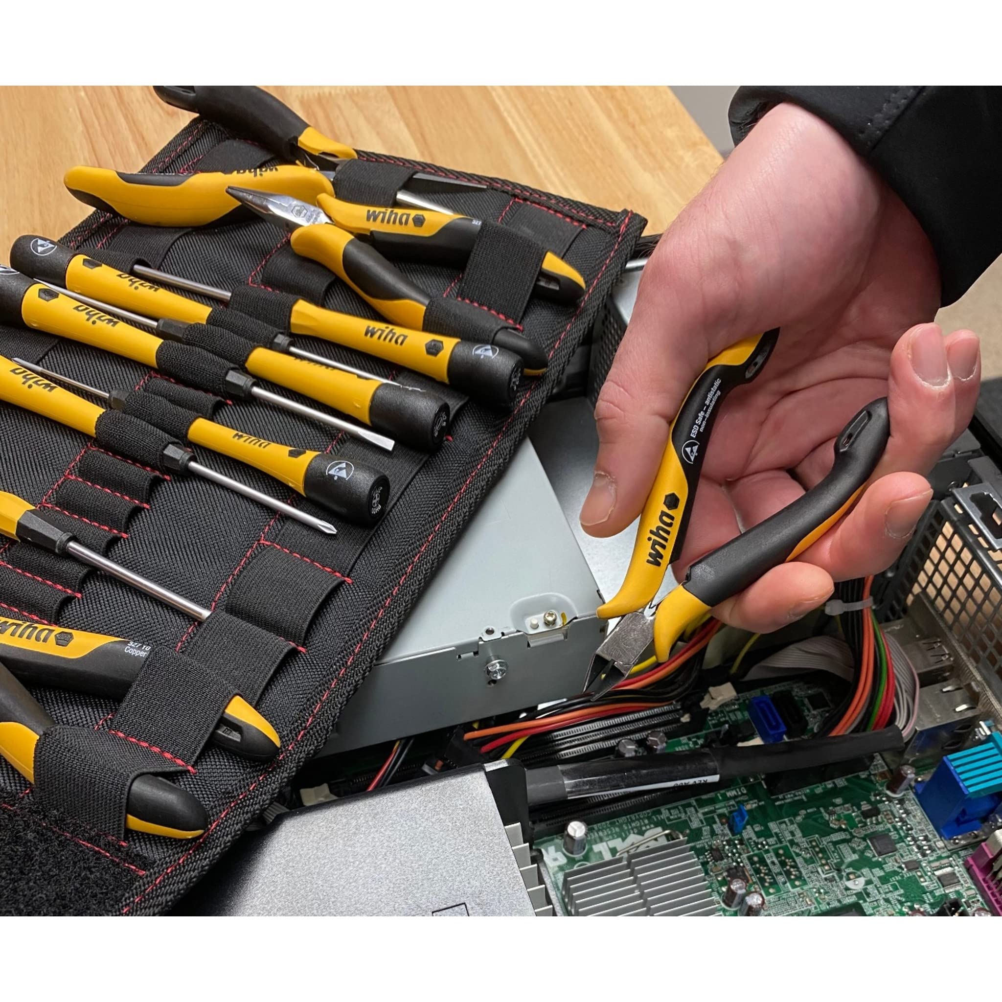 11-Piece Precision Screwdriver and Pliers Set with Pouch - Professional Tool Kit for Electronics Repair, Jewelry Making & DIY Projects