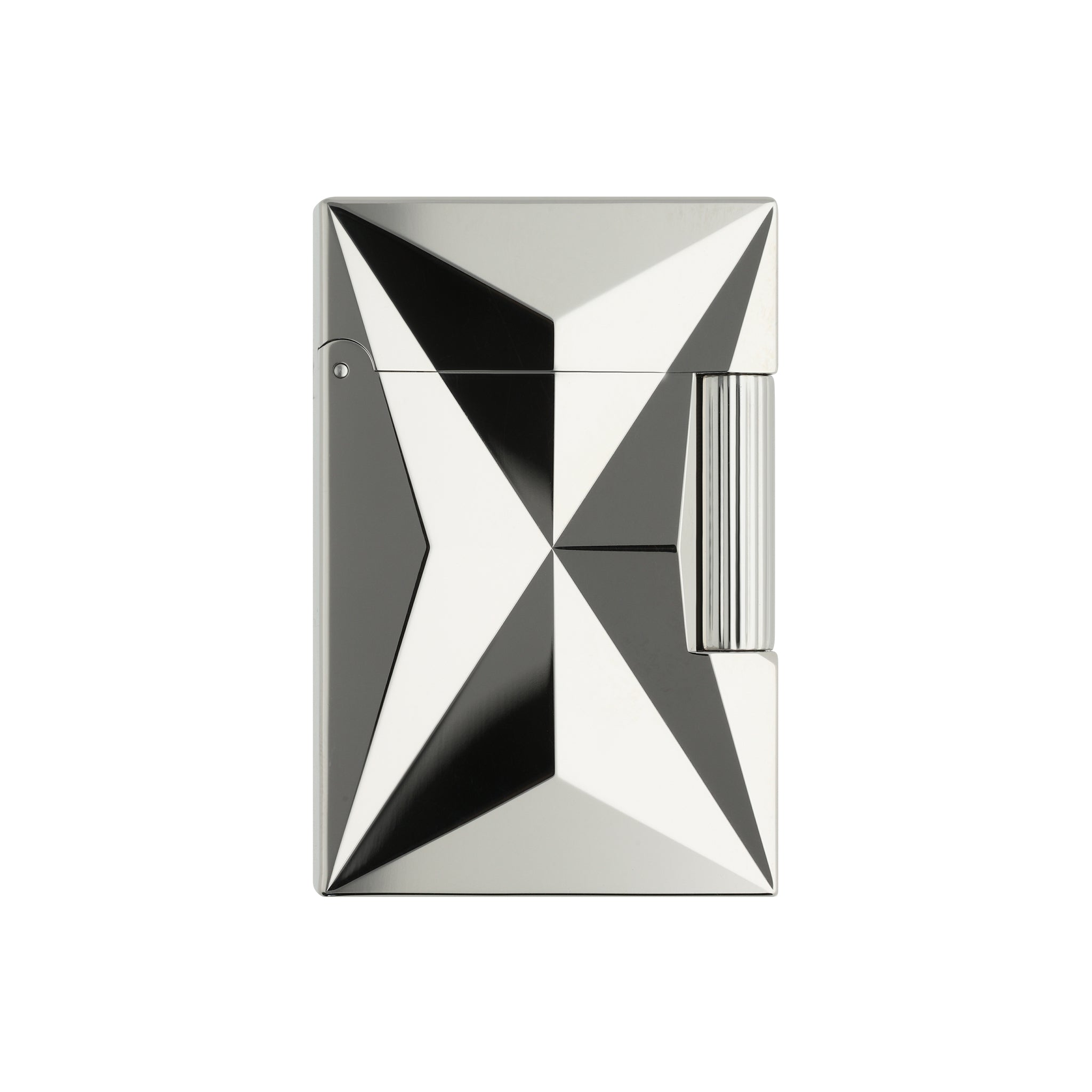 S.T. Dupont Fire X Palladium Ligne 2 Luxury Butane Lighter - Premium Windproof Flame for Cigars, Cigarettes & Outdoor Use