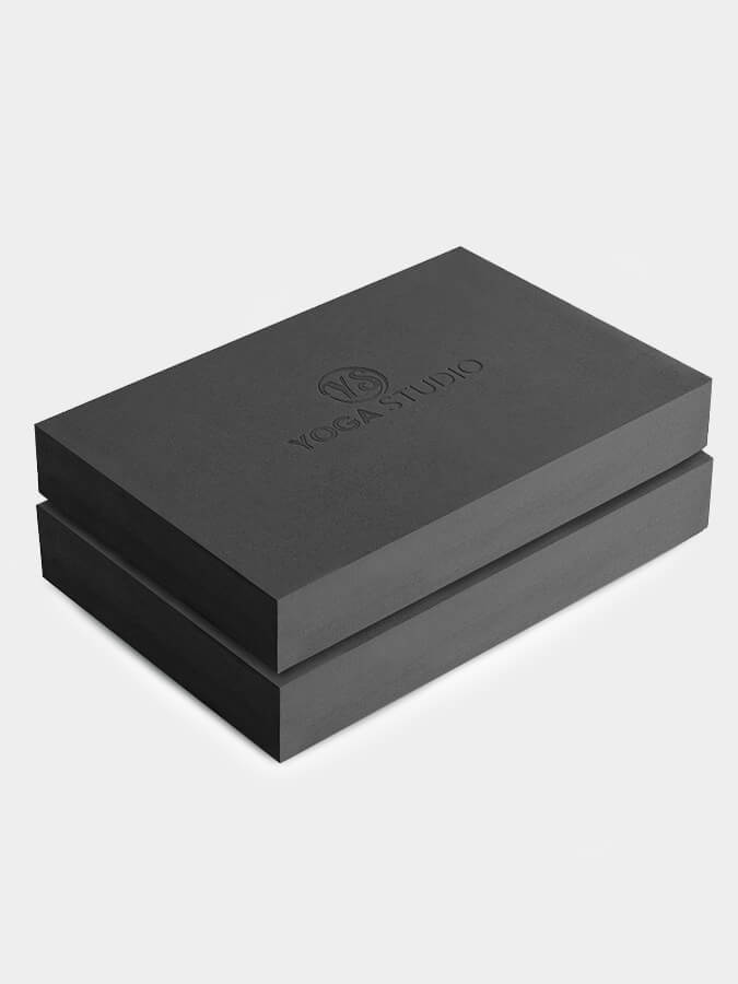 Premium EVA Yoga Blocks Twin Pack - Non-Slip, High Density Foam for Yoga, Pilates & Fitness - Ideal for Home, Studio & Travel Use