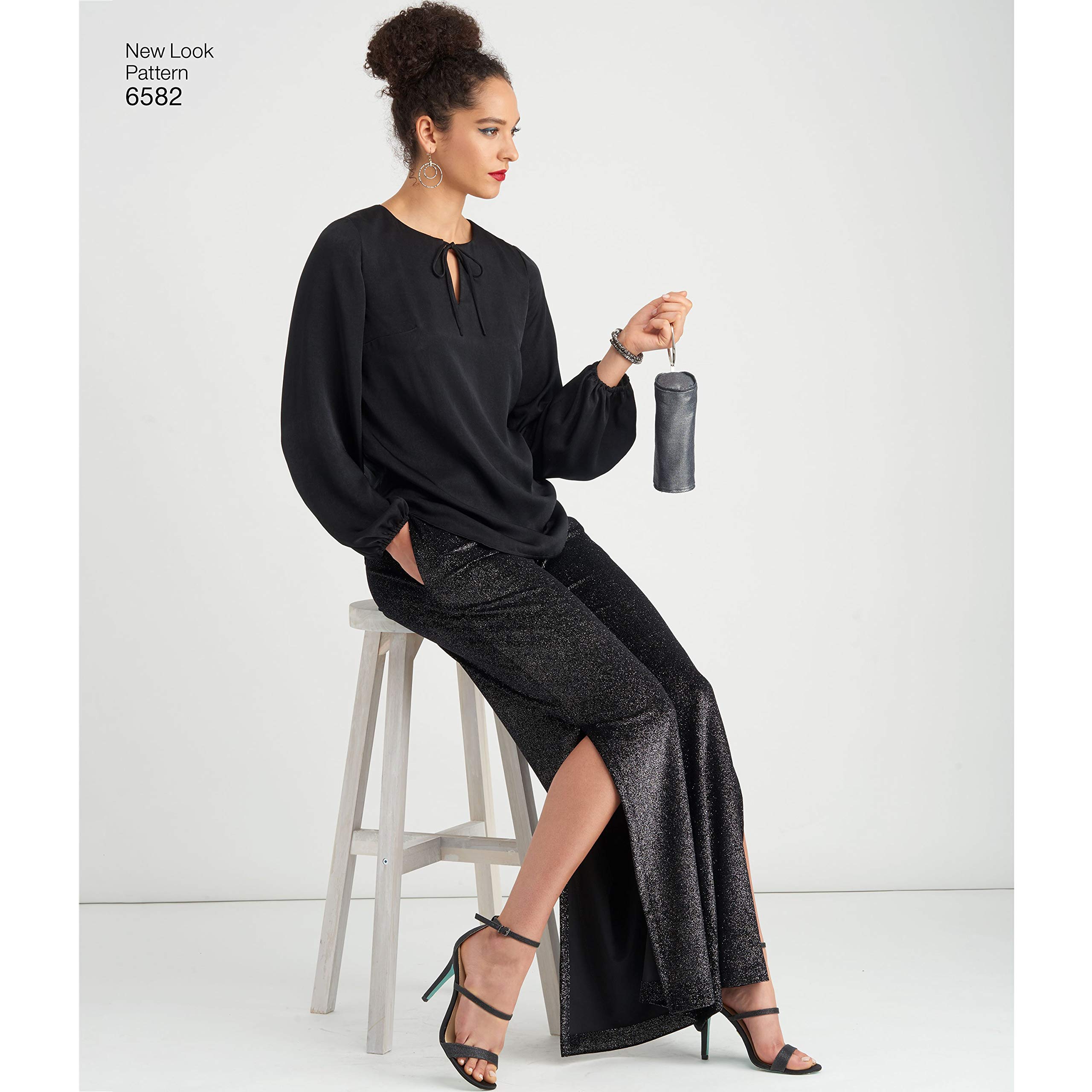 New Look Sewing Pattern - Paper, White, Sizes 38-46 | DIY Dressmaking, Costume Design & Fashion Projects for Beginners to Advanced