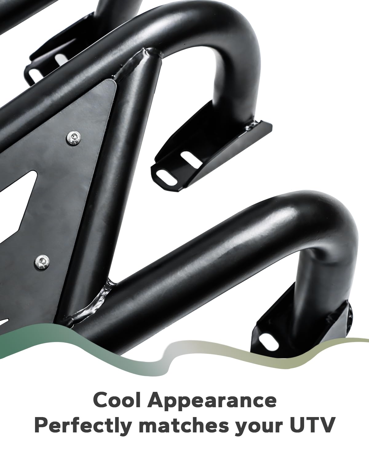 NIXFACE Talon 1000 N ERF Bars/Tree Kickers/Rock Sliders for 2019+ Honda Talon 1000R & 1000X - Heavy Duty Steel Tubing Off-Road Protection - Perfect for Trail Riding, Rock Crawling & UTV Adventures