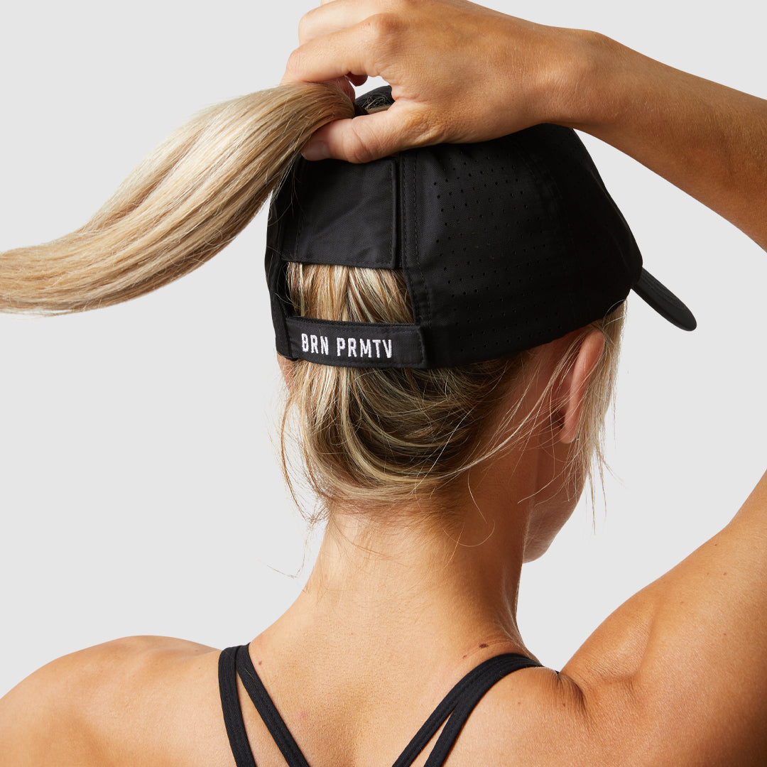Premium Black Court Hat for Tennis & Badminton - Breathable UV Protection Sports Cap for Outdoor Games & Casual Wear