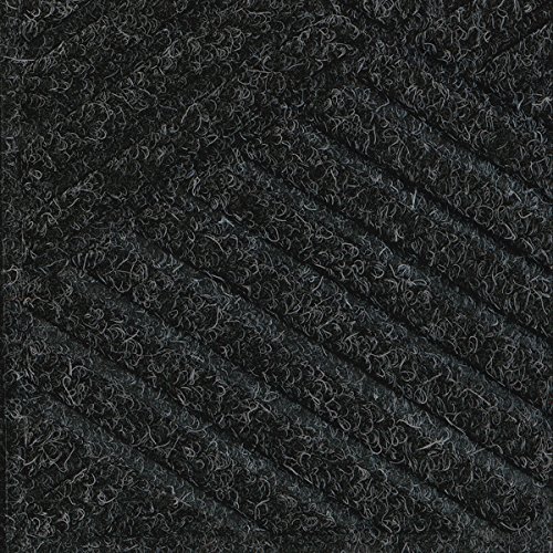 Premium Waterhog Premier Entrance Mats - Black Smoke 4' x 6' Heavy Duty Doormat for Home & Office, Indoor/Outdoor Use - Perfect for High Traffic Areas, Mudrooms & Entryways
