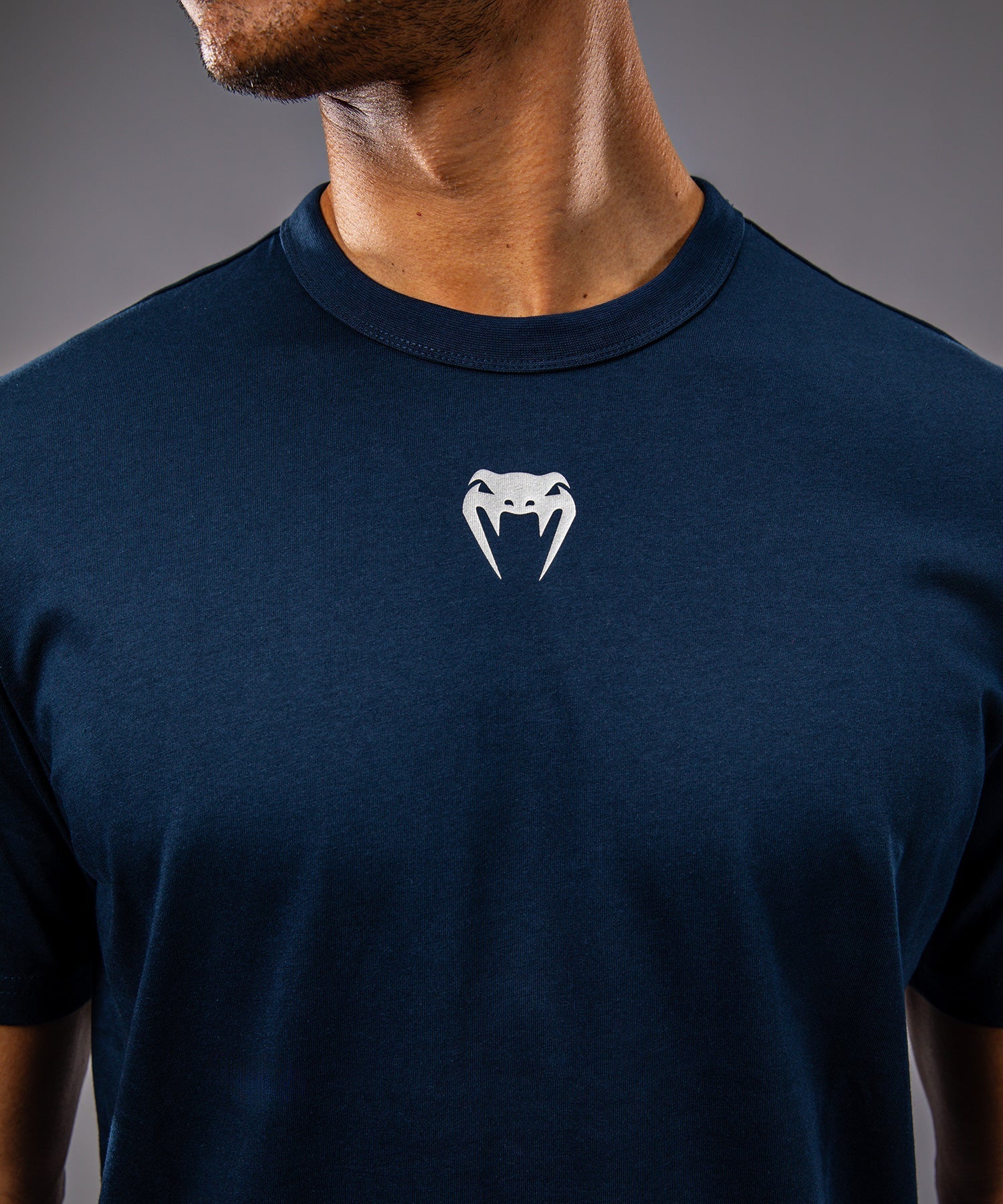Venum UFC Fusion Fight Week Men's Short Sleeve T-Shirt - Solid Oceanic Blue | MMA Training & Casual Streetwear for Fight Fans