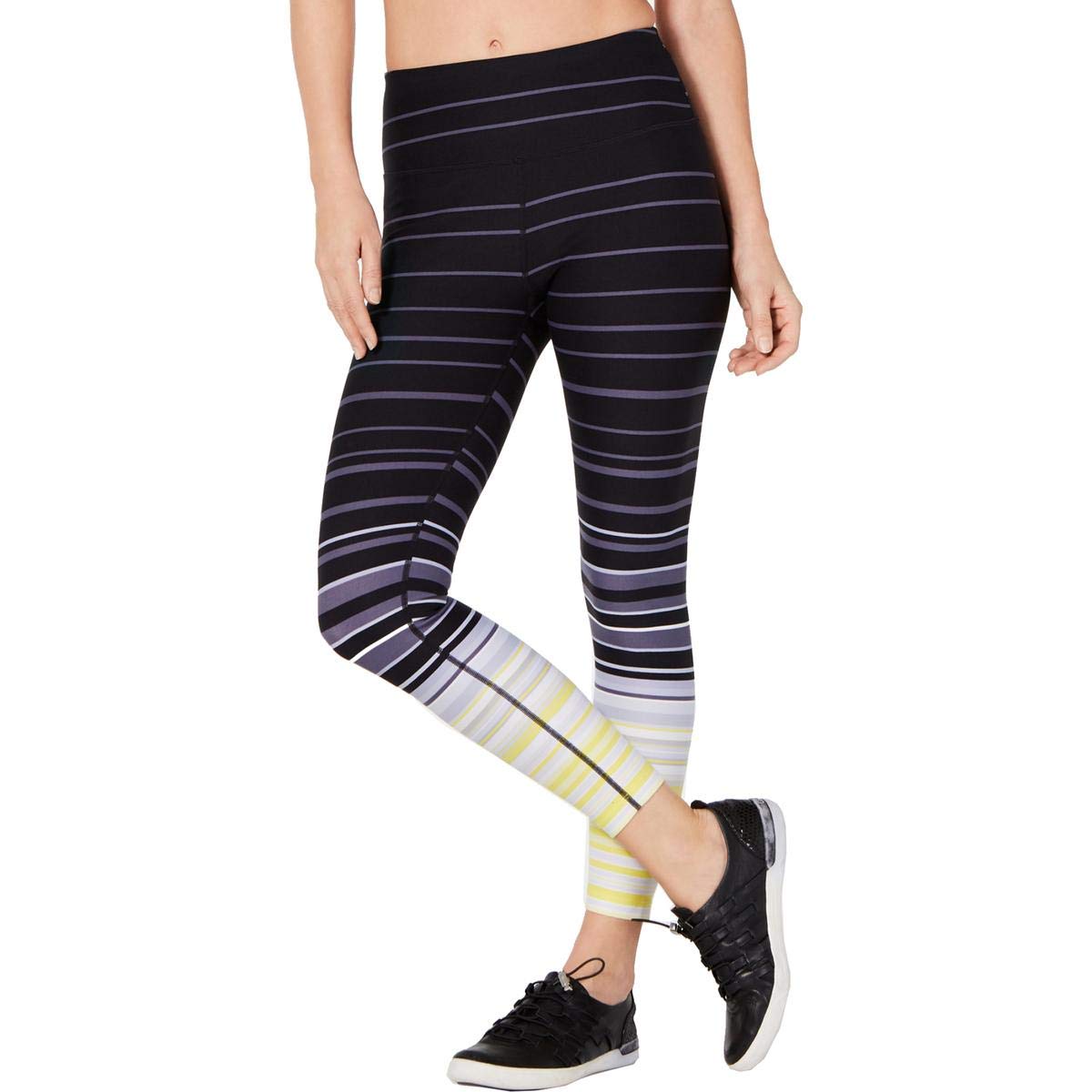 Calvin Klein Women's High Rise Performance Athletic Leggings - Black XS | Workout, Yoga & Gym Leggings for Women