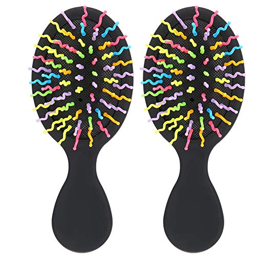 Anti Static Comb for Hair Styling - 2 Pack Fiber Salon Hairdressing Brush with ABS Teeth | Perfect for Salon Professionals & Home Hair Care