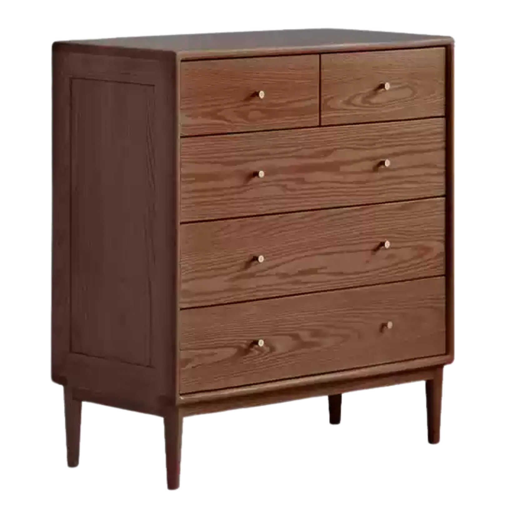 Solid Black Walnut & Oak Wood Drawer - Modern Porch Cabinet for Outdoor Storage & Entryway Organization | Perfect for Patio, Deck, and Garden Decor