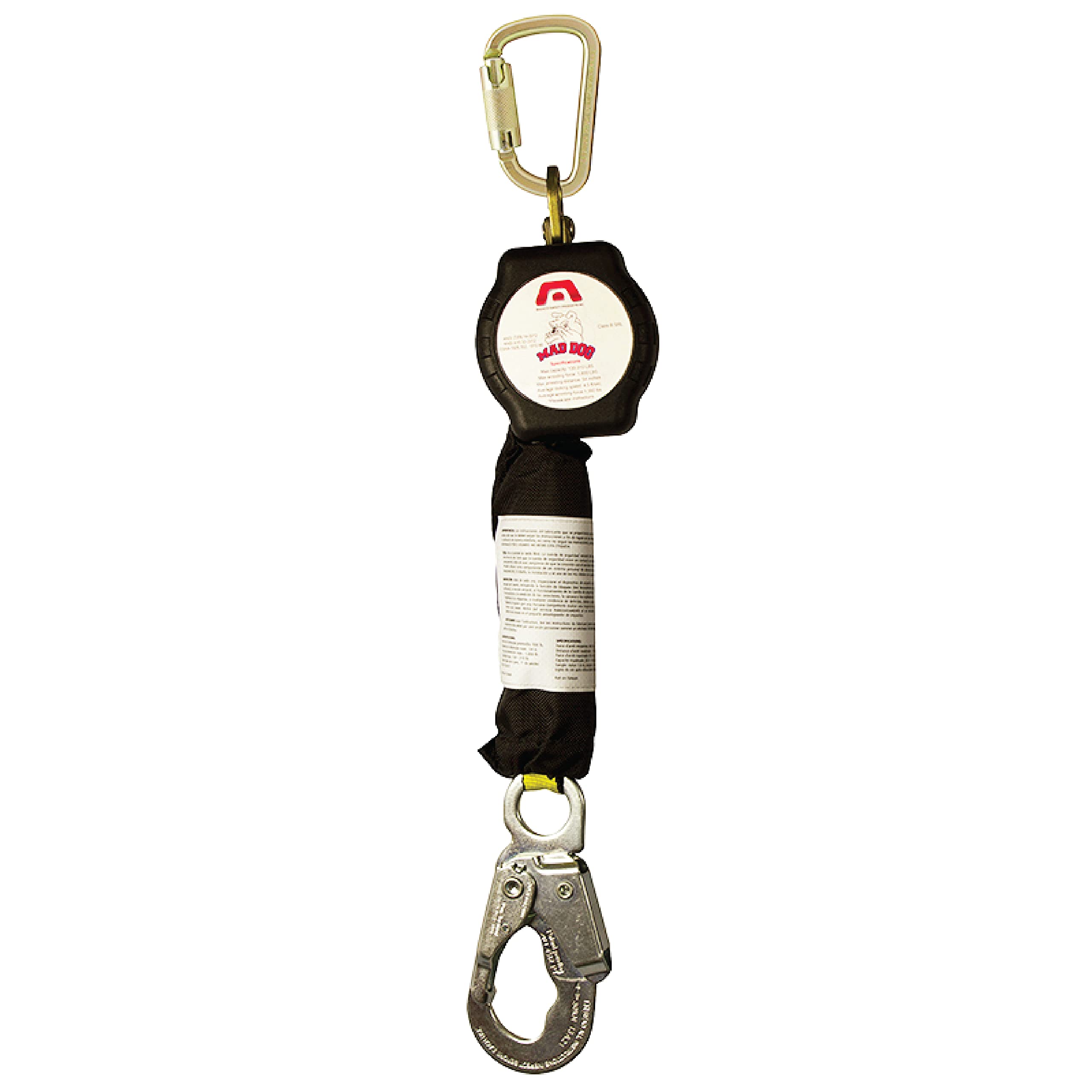 Premium Fall Protection Self-Retractable Safety Lanyard - OSHA Compliant, 450lb Capacity - Ideal for Construction, Roofing & Industrial Work