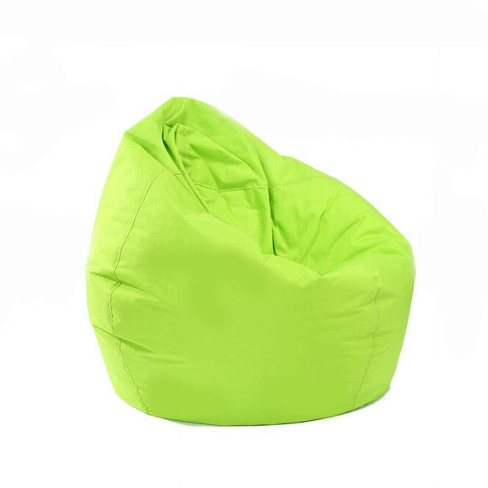 HYZXK Waterproof Bean Bag Chair Cover for Kids & Adults - 60x65cm Green Slipcover for Gaming Chairs, Garden Chairs - Indoor & Outdoor Use with Zipper (No Filling Included) - Perfect for Game Rooms, Living Rooms & Patio Furniture