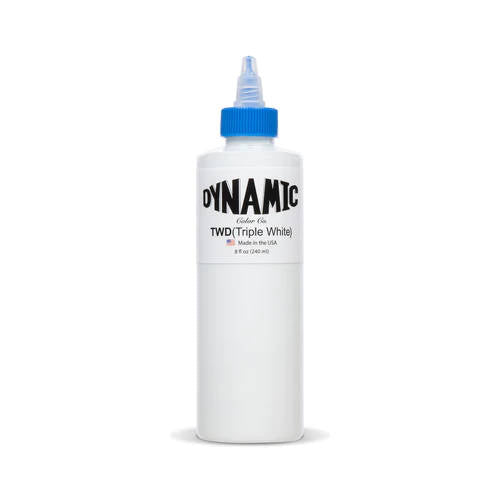 Dynamic Triple White TWD Ink - Premium Quality Ink for Art, Calligraphy & Tattoo - Perfect for Artists, Designers & Tattoo Professionals