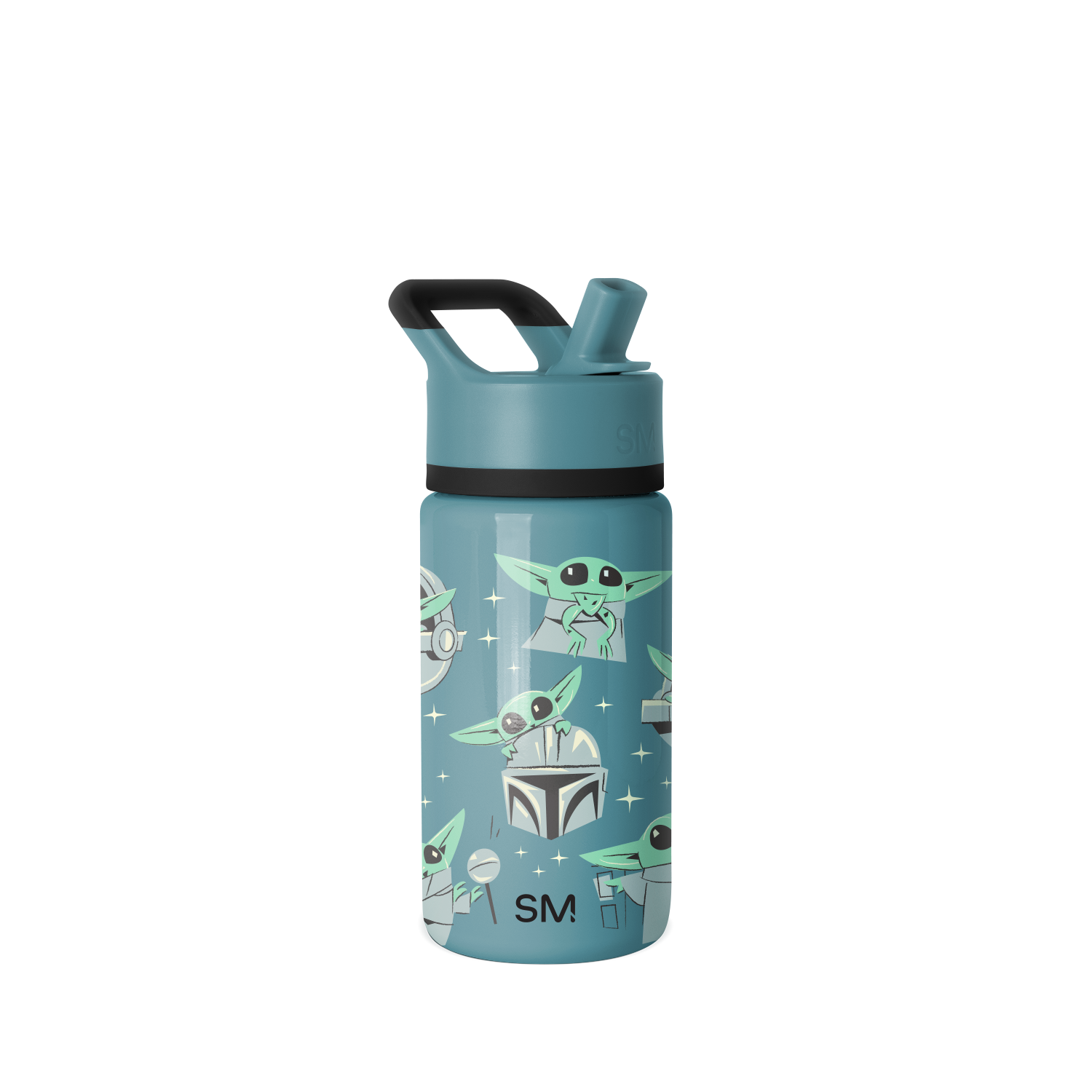 Summit Kids Water Bottle with Straw Lid - BPA Free, Leak Proof, Insulated Stainless Steel Bottle for School, Sports, and Outdoor Activities