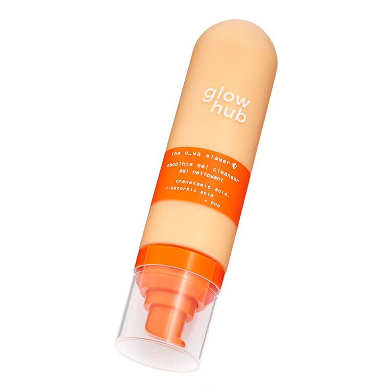 Glow Hub The C Ya Slayer Smoothie Gel Cleanser - Brightening Face Wash for Dark Spots & Acne | Gentle Exfoliating Cleanser for Glowing Skin | Perfect for Morning & Night Skincare Routine