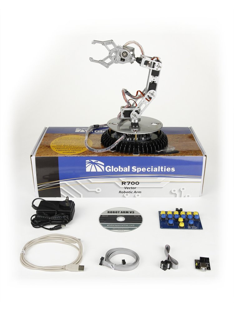 Programmable R700 Vector Robotic Arm by Global Specialties - 18