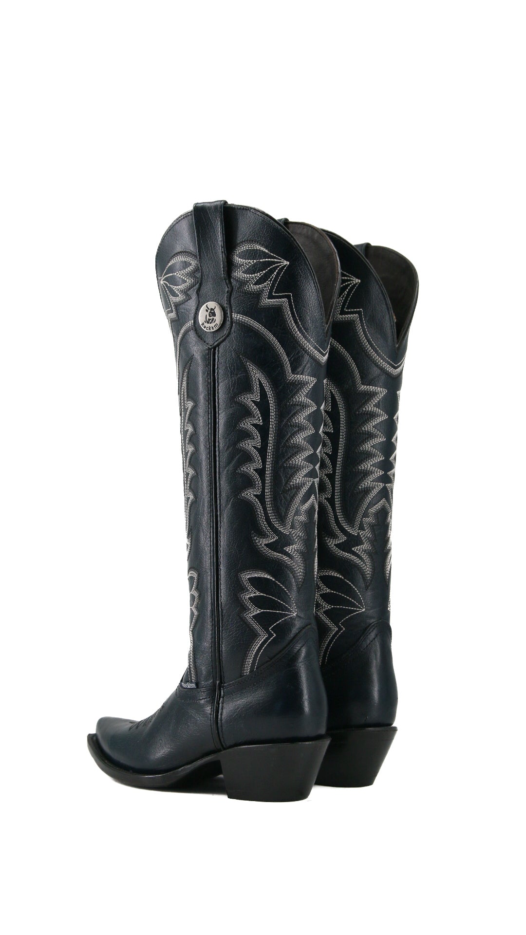 Nicole Tall Snip Toe Cowgirl Boots for Women - Western Riding & Country Fashion - Perfect for Rodeo, Line Dancing & Outdoor Adventures