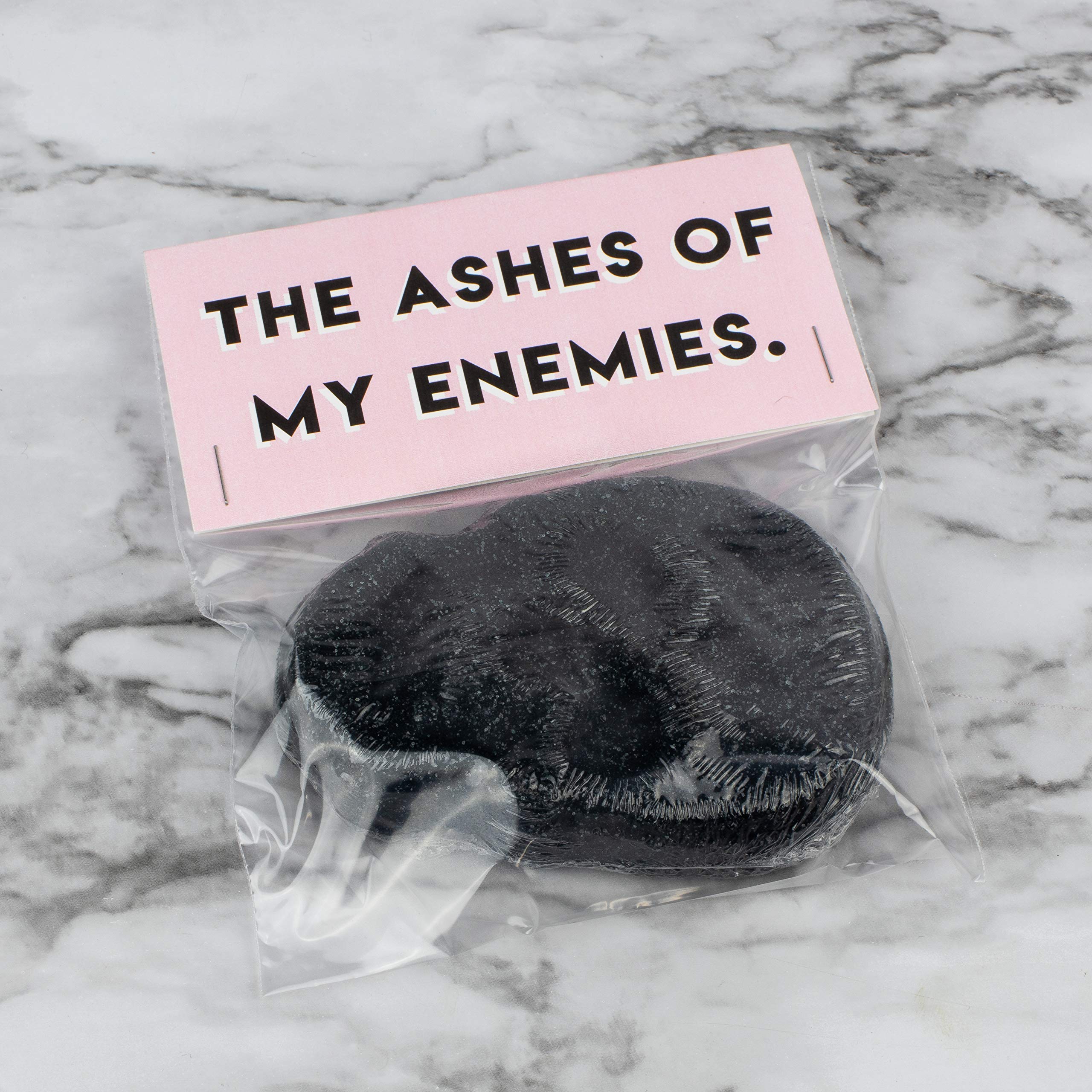 Gothic Skull Bath Bomb - The Ashes of My Enemies - Handmade Luxury Bath Soak for Relaxation & Self-Care - Perfect for Halloween, Spa Nights & Dark Aesthetic Lovers