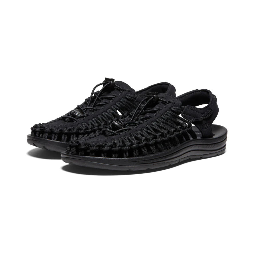 UNEEK Women's Black Sandals - Comfortable & Stylish Outdoor Walking Shoes for Hiking, Travel & Casual Wear