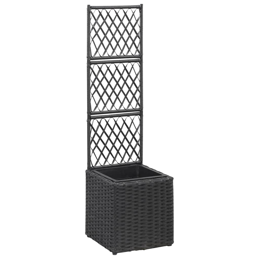 ZQQLVOO Outdoor Standing Planter Bed Gardening Kit - Elevated Planter Container for Patios, Decks & Balconies - 11.8