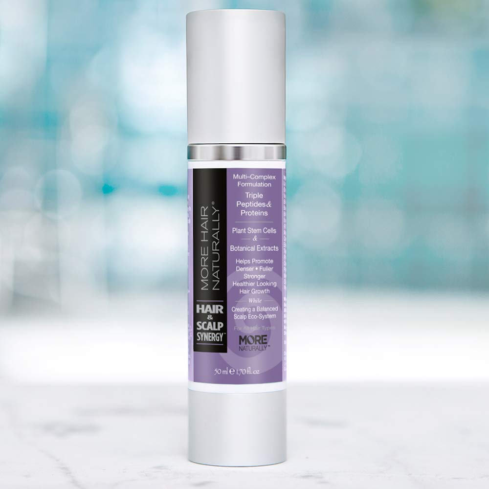 Hair and Scalp Synergy Serum - Promote Stronger, Thicker & Fuller Hair Growth - Natural Scalp Care Treatment for Healthy Hair - Perfect for Daily Use & Hair Regrowth Routines