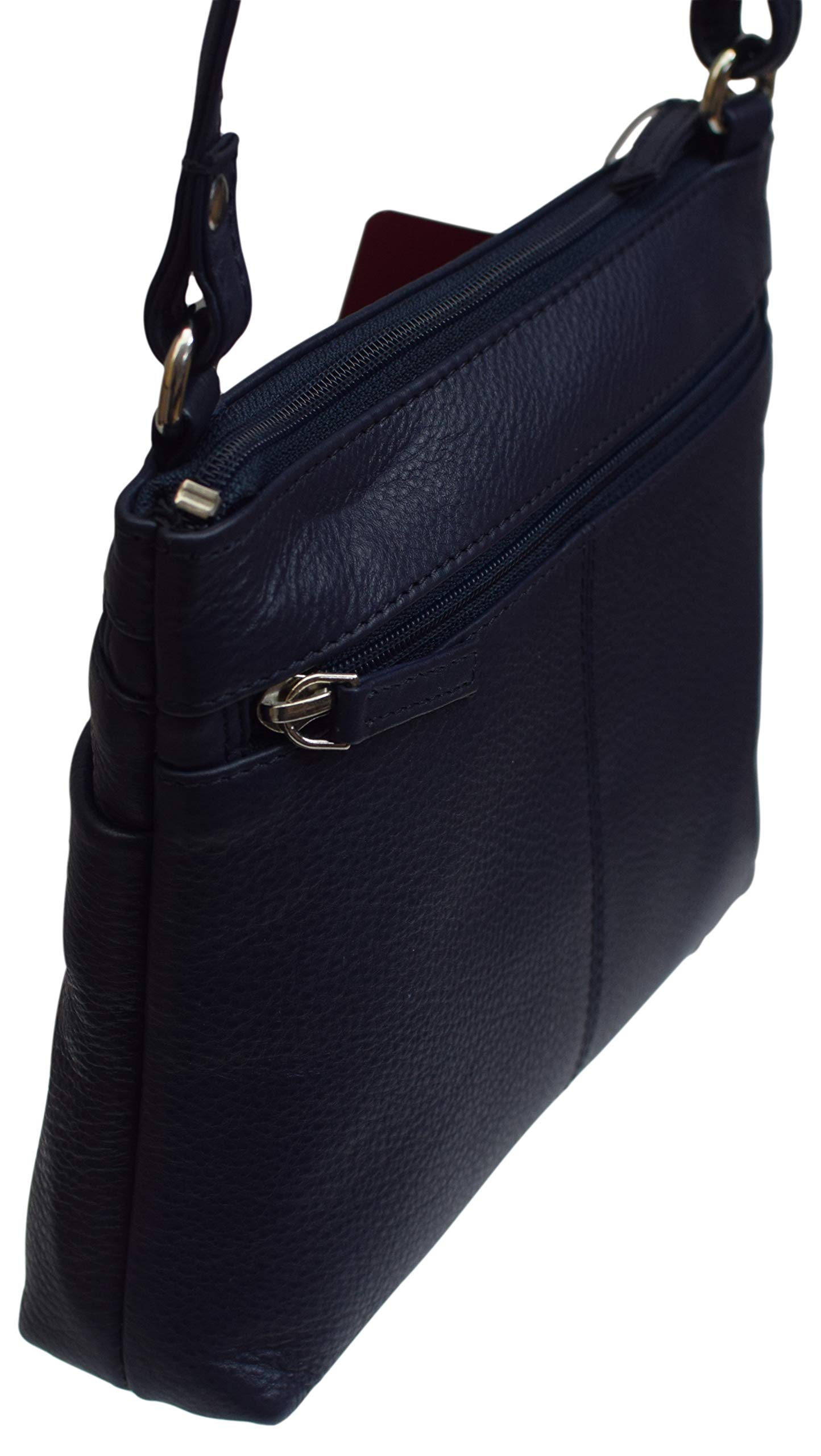 Premium Women's Leather Crossbody Shoulder Bag - Luxury Handbag Purse for Ladies - Perfect for Work, Travel & Everyday Use