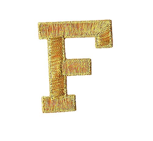 Gold Letter F