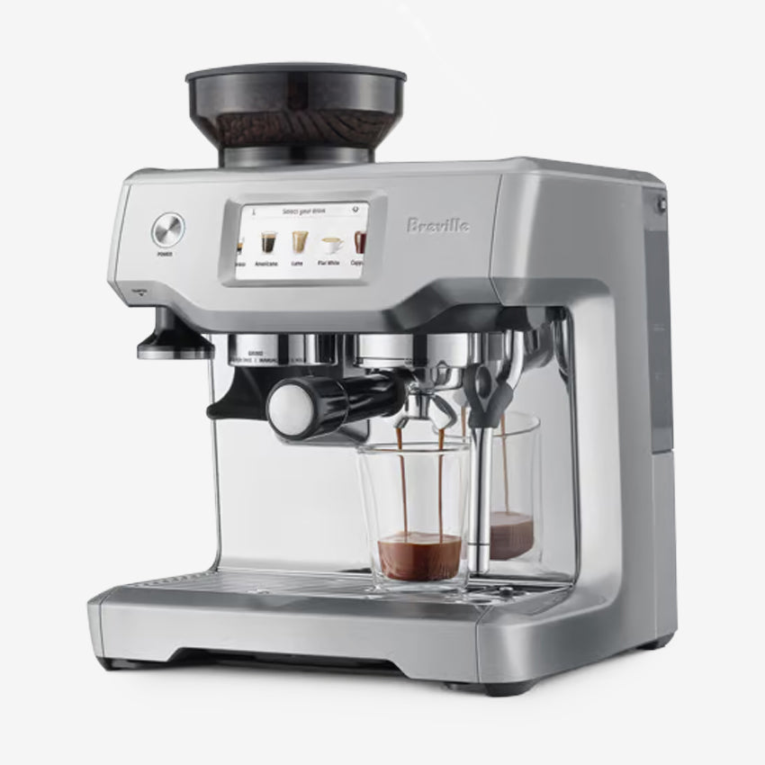Breville The Barista Touch™ Espresso Machine - Automatic Milk Frother & Built-in Grinder for Perfect Coffee at Home | Ideal for Coffee Lovers & Home Baristas