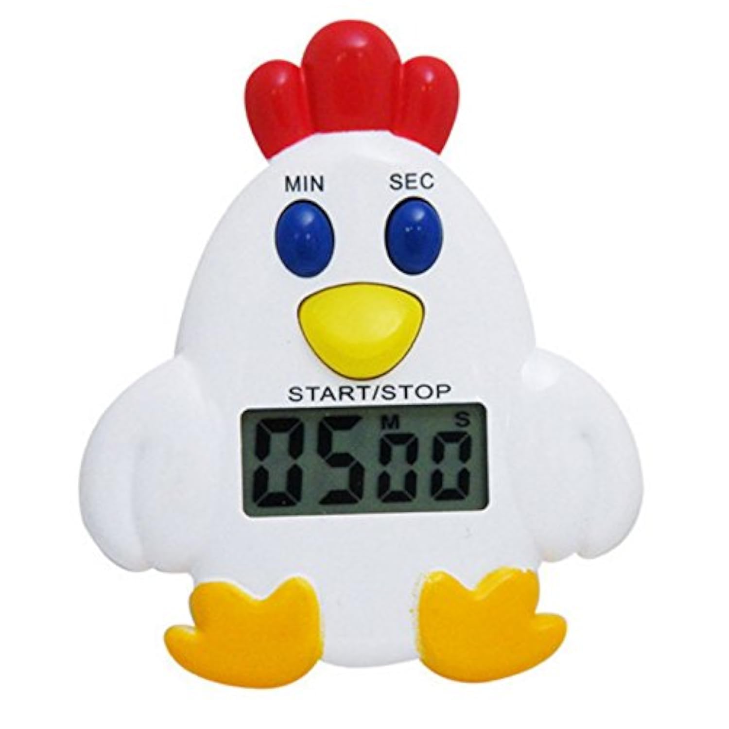 OFKPO Digital Kitchen Timer - Cute Chicken Shape Countdown Alarm Clock for Cooking, Baking & More | Perfect for Home, Office & Classroom Use