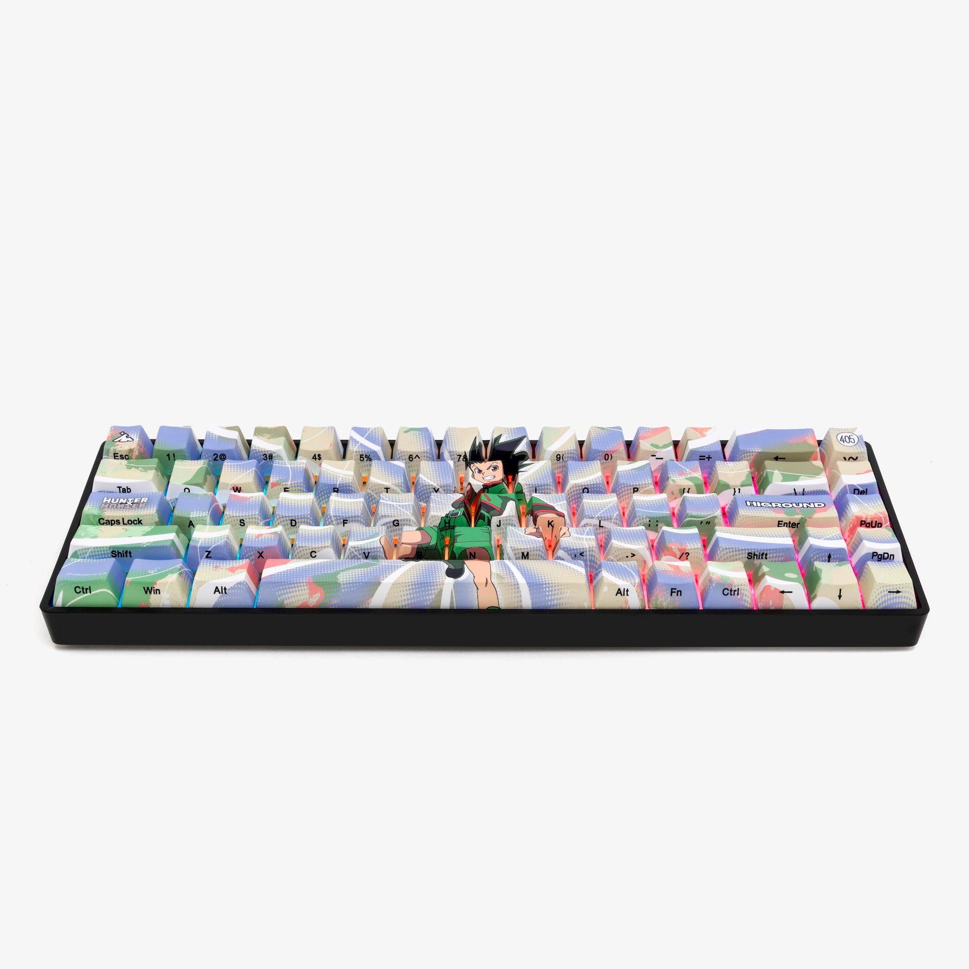 HxH x HG Basecamp 65+ Mechanical Keyboard - Gon Edition (Best Buy Exclusive) | Perfect for Gaming, Coding & Office Work