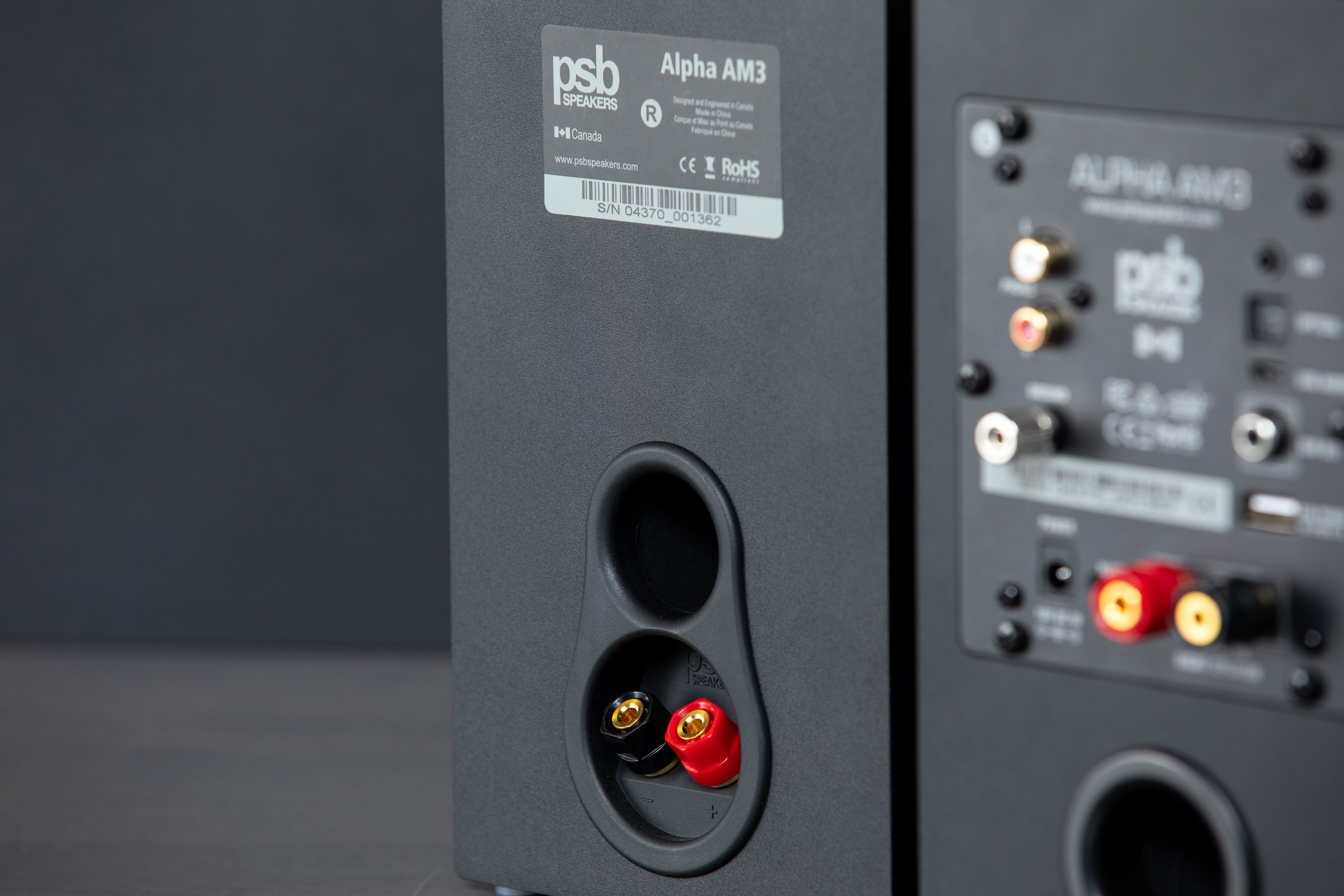 PSB Alpha AM3/AM5 Powered Bookshelf Speakers - High Fidelity Audio for Home Theater & Music Listening - Perfect for Small Rooms & Desktop Setups