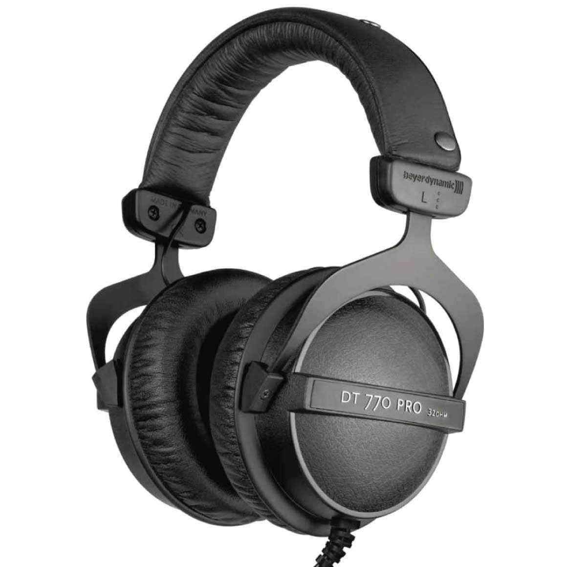 Beyerdynamic DT 770 PRO 80 Ohm Studio Headphones - Professional Closed-Back Headphones for Recording, Mixing & Gaming - Premium Sound Isolation for Home & Studio Use