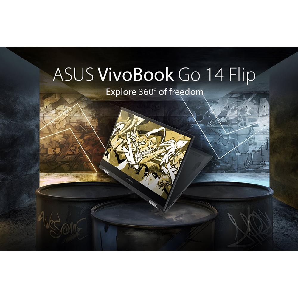 ASUS VivoBook 14 Laptop - Intel N6000 Processor, 8GB RAM, 128GB SSD, Windows 11 Home in S Mode | Slim & Lightweight Notebook for Students, Remote Work & Everyday Computing