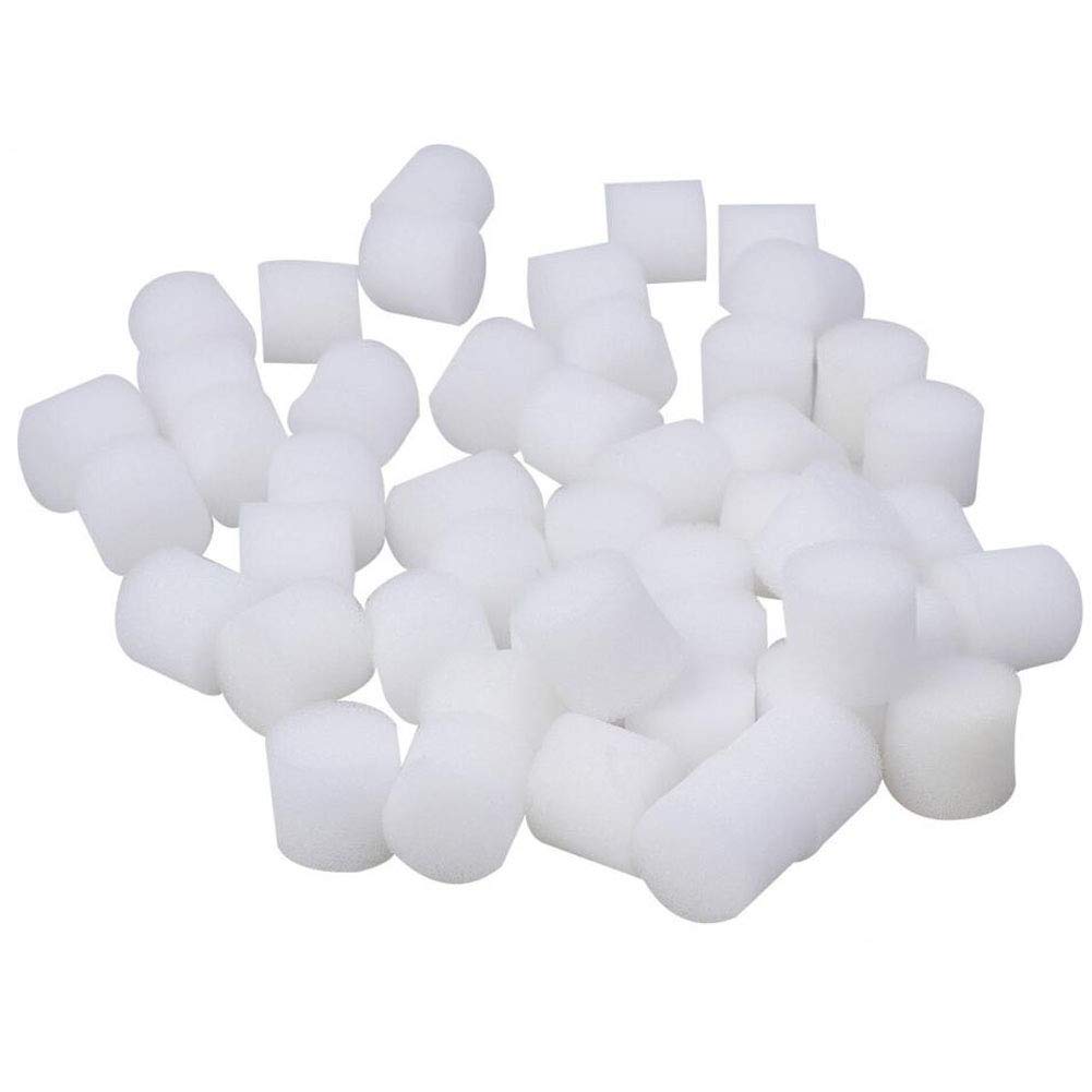 **50 Pcs Hydroponic Sponge Cubes - Soilless Seedling Starter, Dust-Free & Non-Toxic for Indoor Gardening, Hydroponics, and Home Planting**