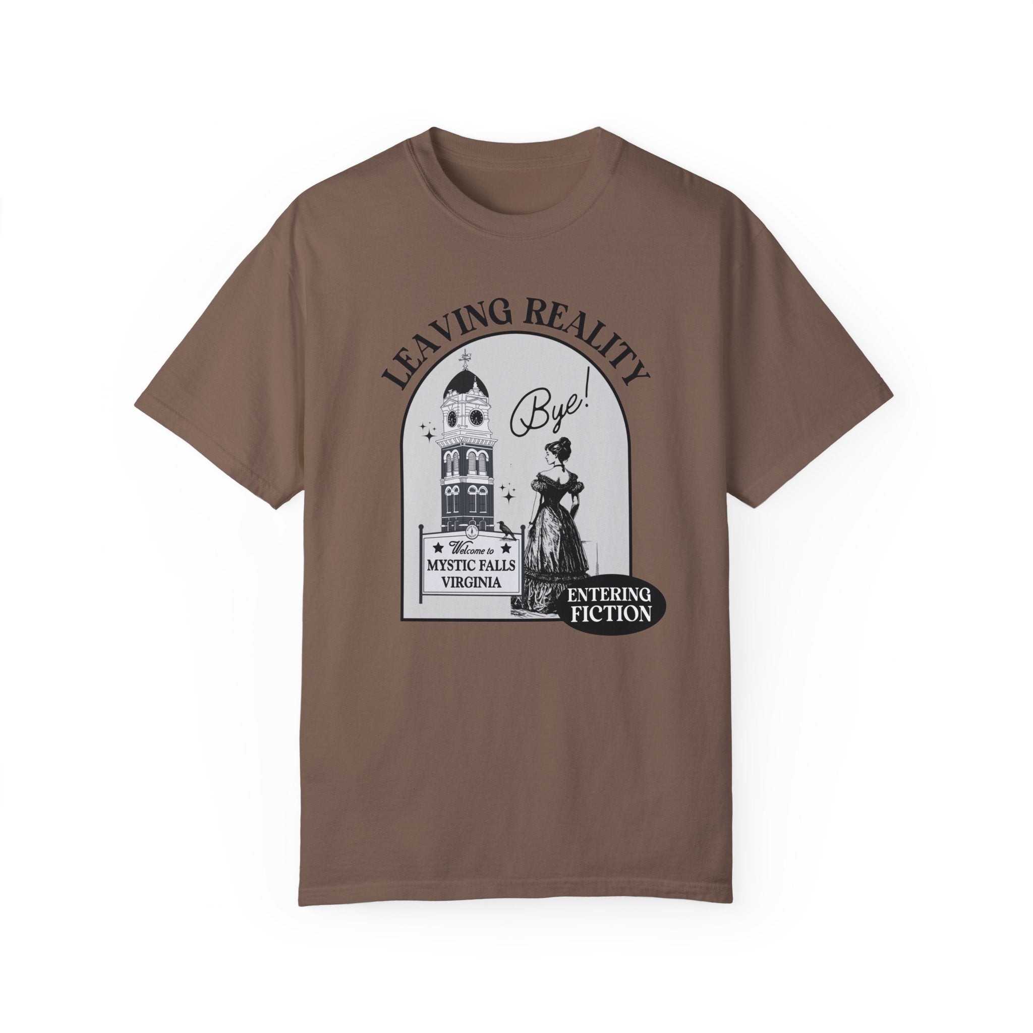 Entering Fiction T-Shirt - Stylish Graphic Tee for Men & Women - Perfect for Casual Wear, Gifts, and Pop Culture Fans
