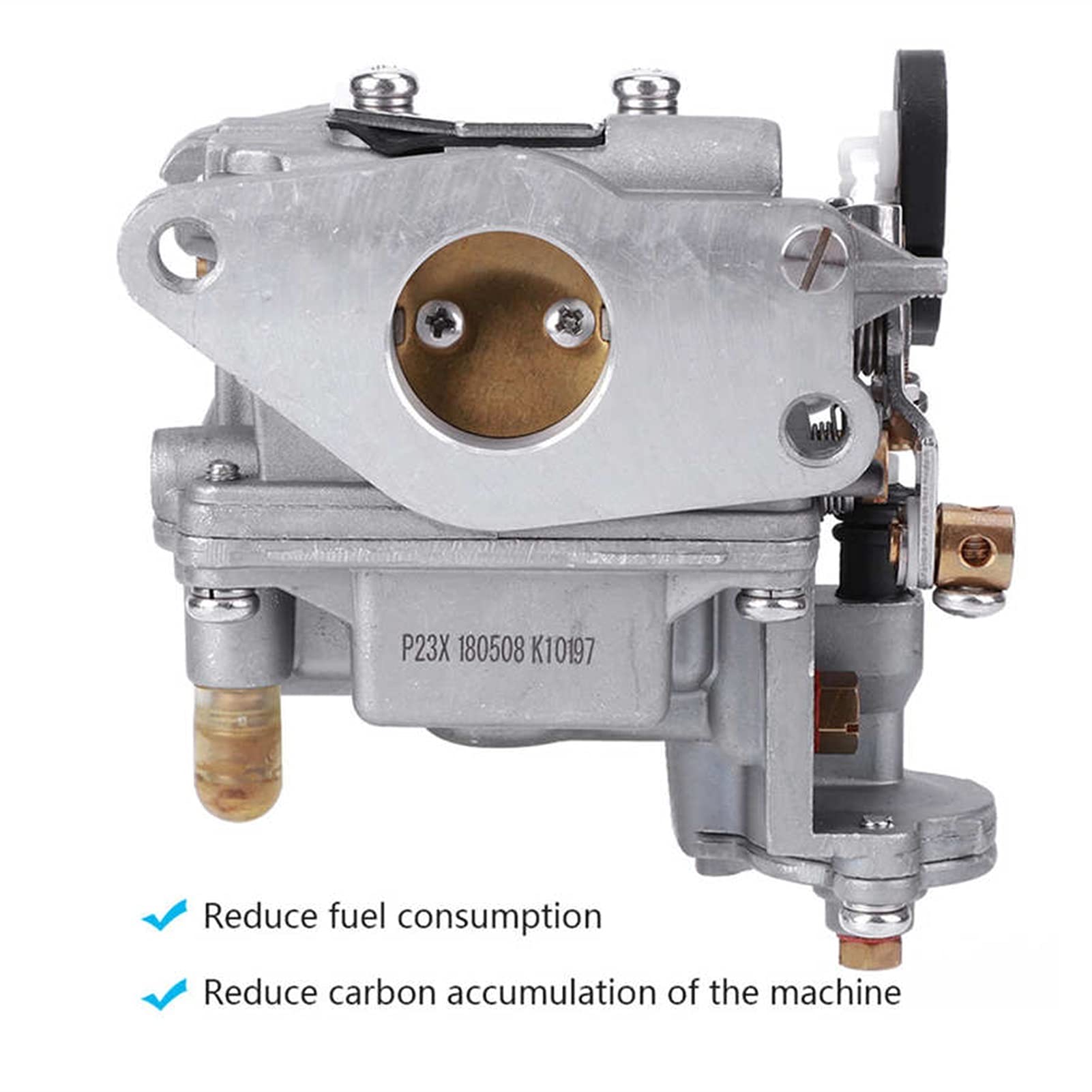 **Aluminum Alloy Kayak Motor Carburetor for Yamaha 4-Stroke Outboard Engine – Perfect for Canoe & Fishing Kayak Upgrades**