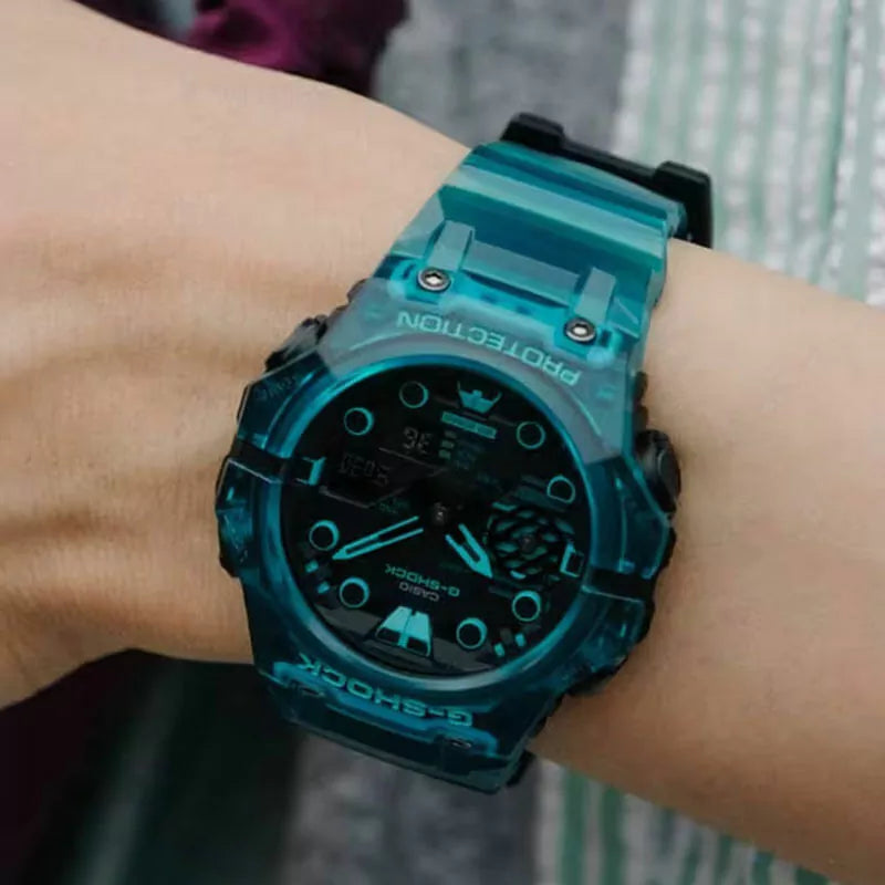 Casio G-Shock GA-B001G-2A Digital Sport Watch for Men - Shock Resistant, Waterproof, Solar Powered - Ideal for Outdoor, Sports & Daily Wear