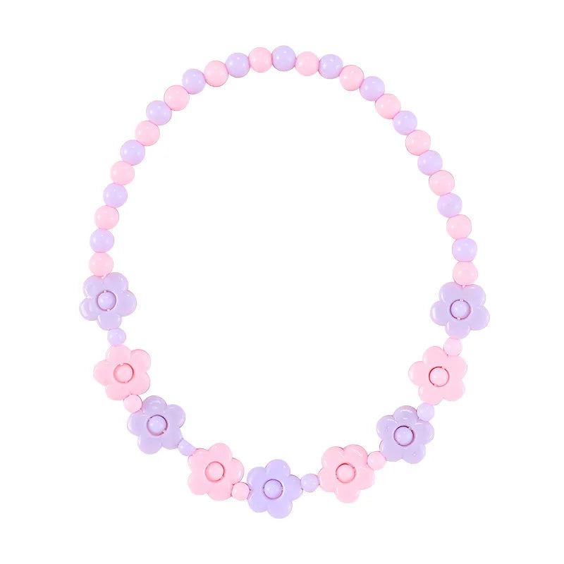 Elegant Floral Jewelry Set for Women - Rose Gold Necklace, Earrings & Bracelet - Perfect for Weddings, Parties & Everyday Wear