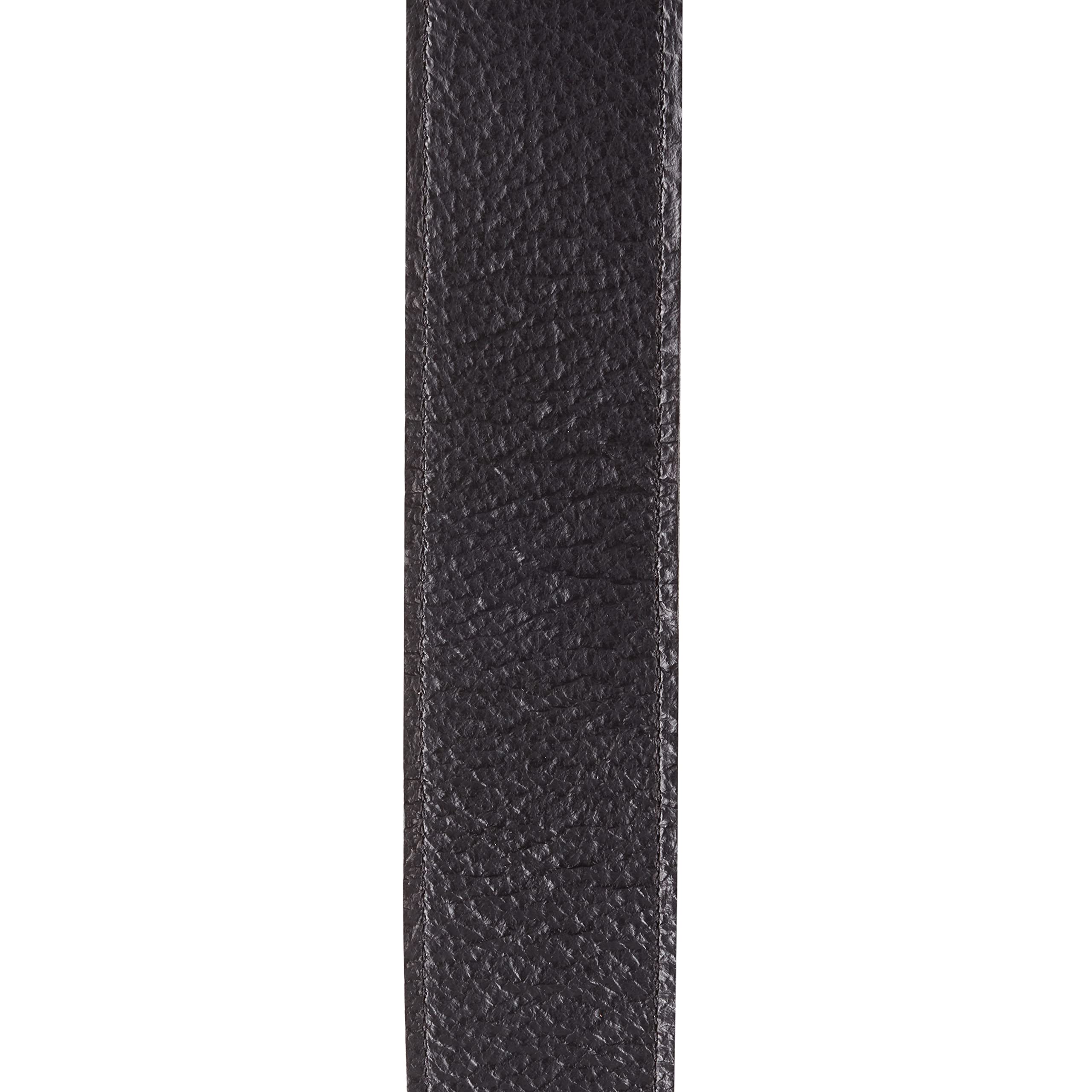 D'Addario Premium Leather Guitar Strap for Electric, Acoustic & Bass Guitars - Adjustable Black Slim Design - Perfect for Live Performances & Studio Sessions