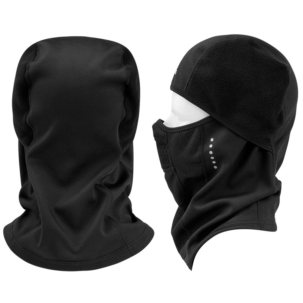 KINGBIKE Balaclava Ski Mask for Men & Women - Water Resistant, Windproof Fleece Thermal Full Face Cover for Winter Sports, Motorcycling, Snowboarding & Cold Weather Protection